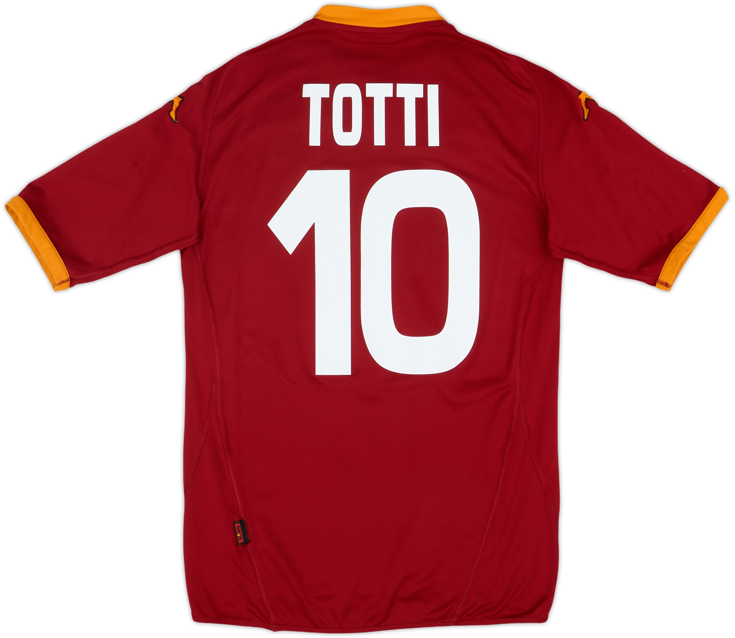 2002-03 Roma Home Shirt Totti #10 - 6/10 - (L)