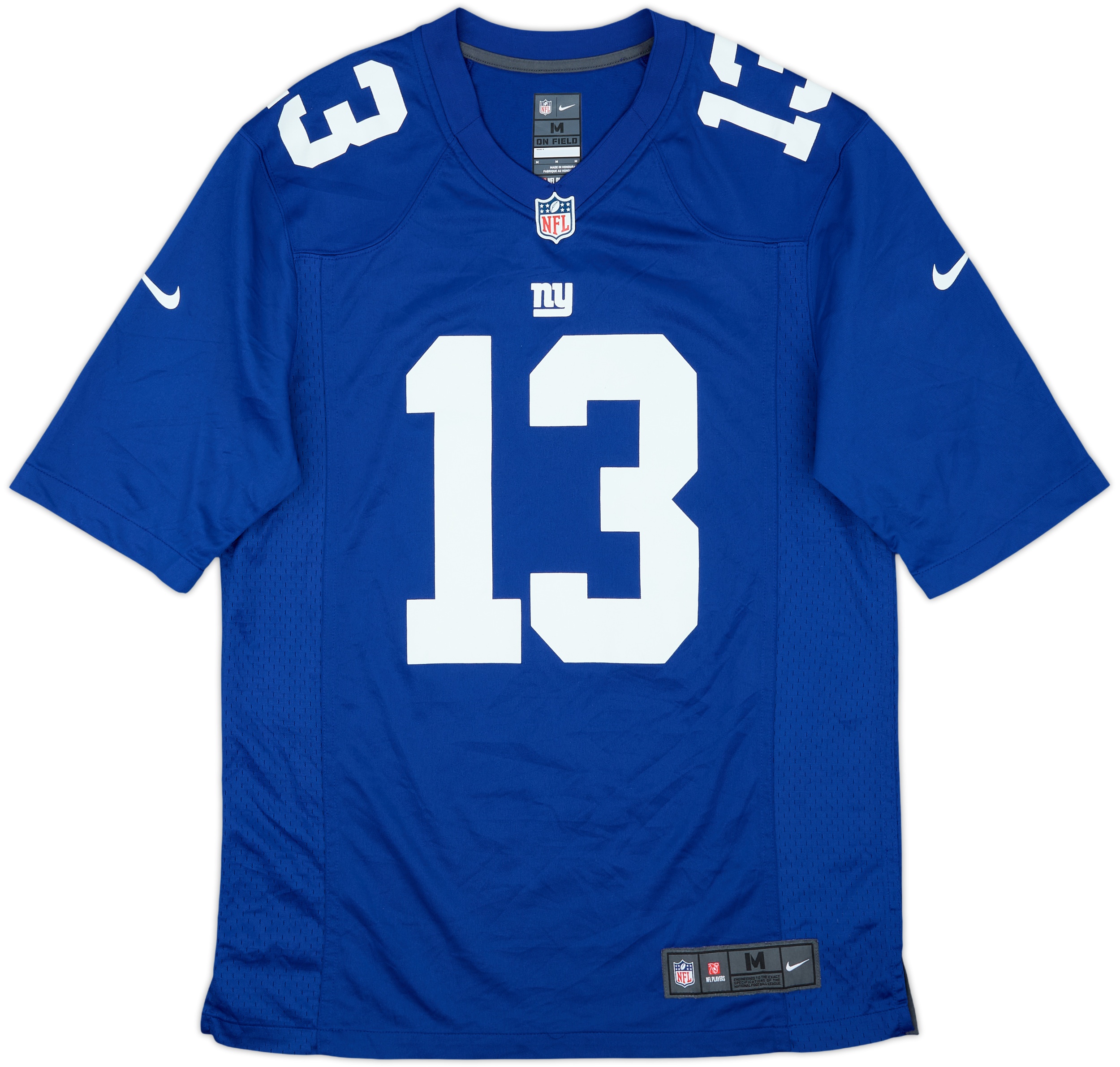 2014-18 New York Giants Beckham Jr #13 Nike Game Home Jersey - 8
