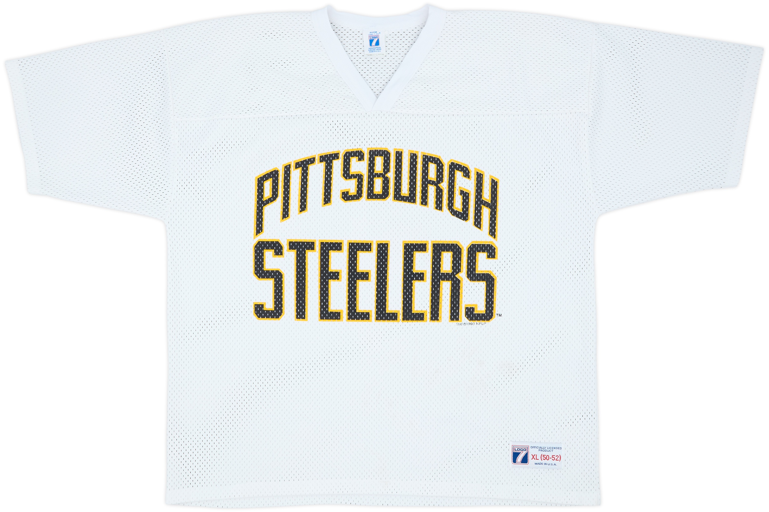 1993 Pittsburgh Steelers Logo 7 Training Jersey - 8/10 - (XL)
