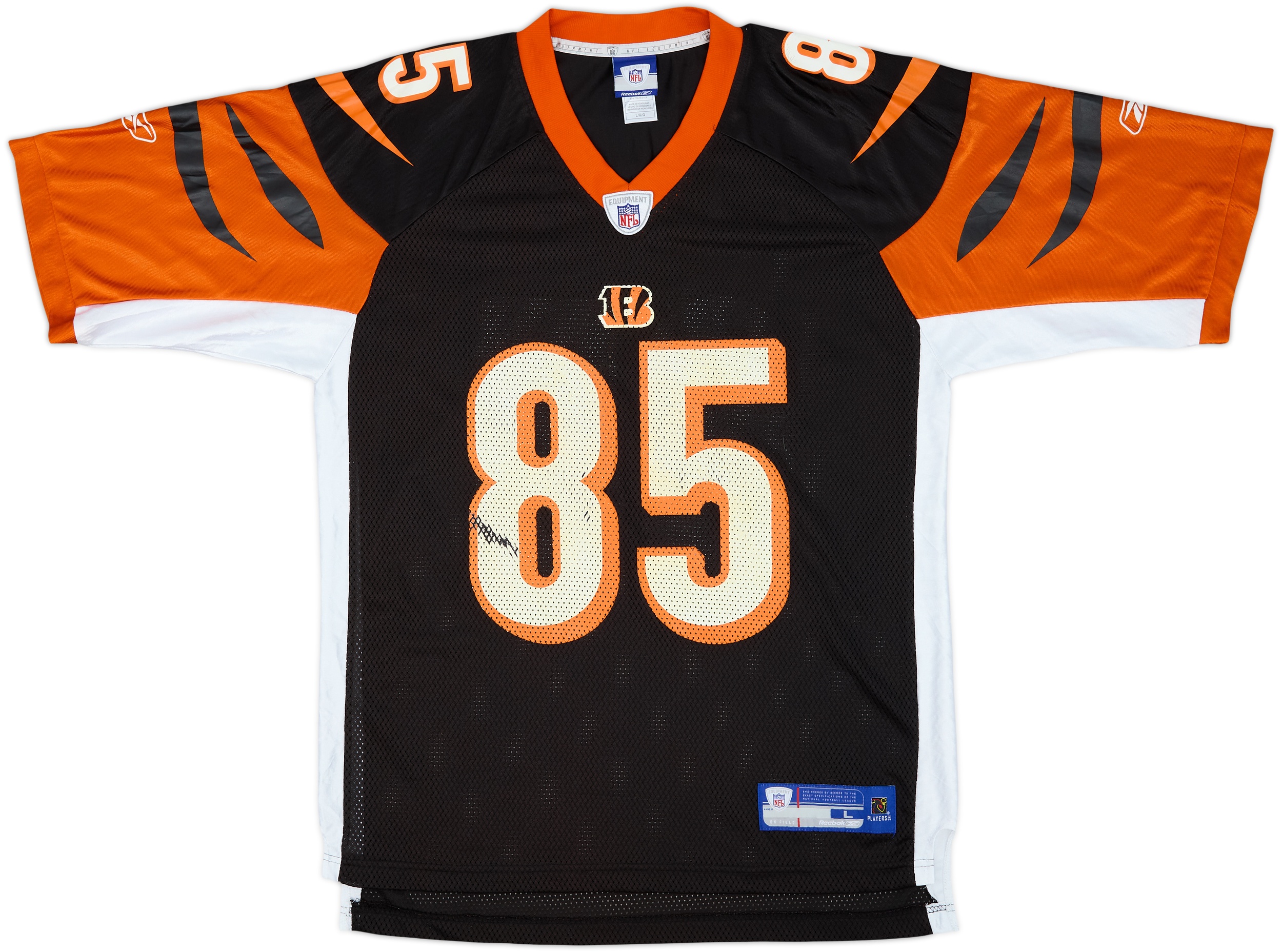 2005-06 Cincinnati Bengals C.Johnson #85 Reebok On Field Home