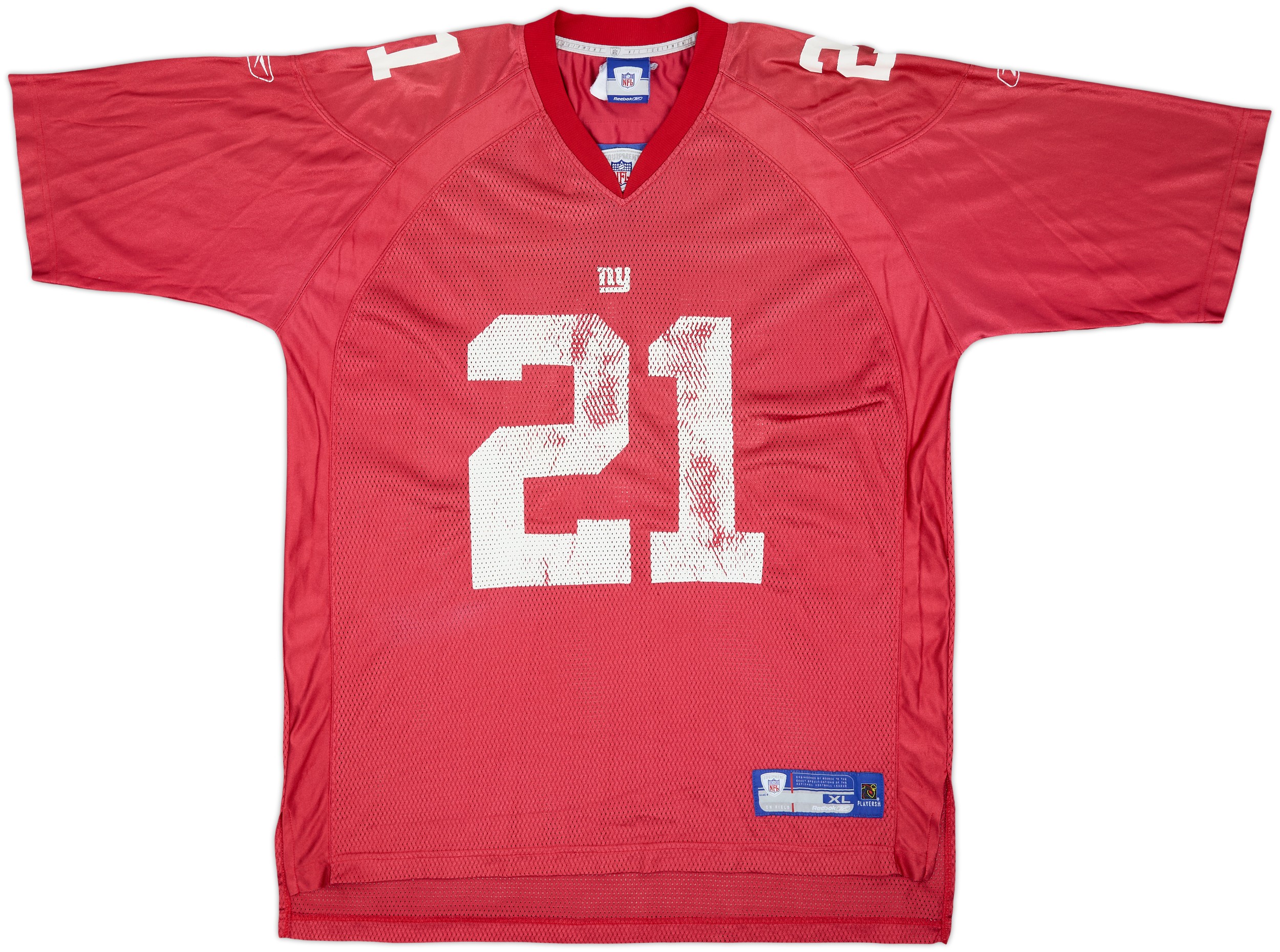 GIANTS KADOWAKI 35 ユニフォーム XL 2005-06 New York Giants Barber #21 Reebok On Field Alternate