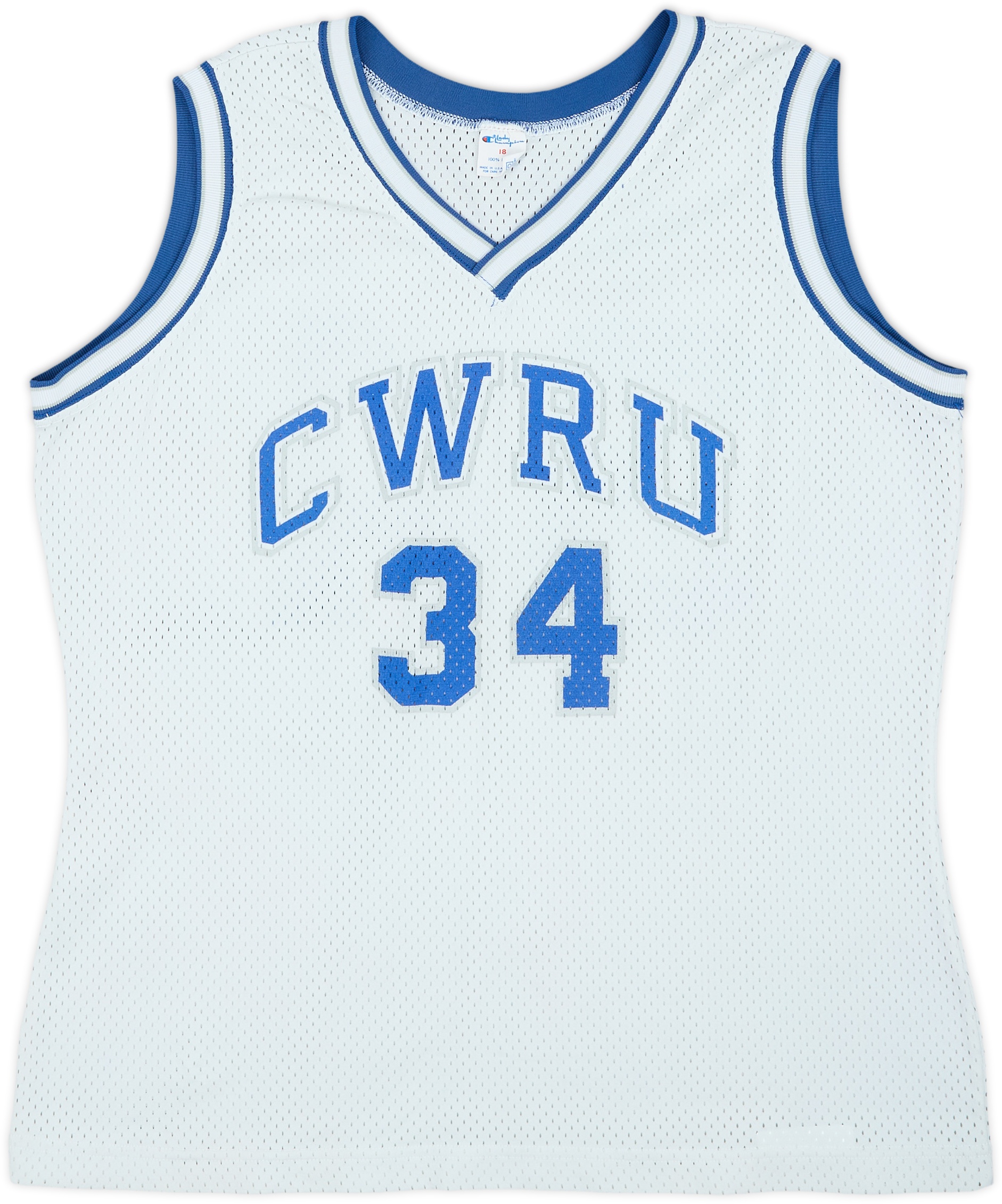1990s CWRU Spartans #34 Champion Home Jersey Womens - 8/10 - (L)