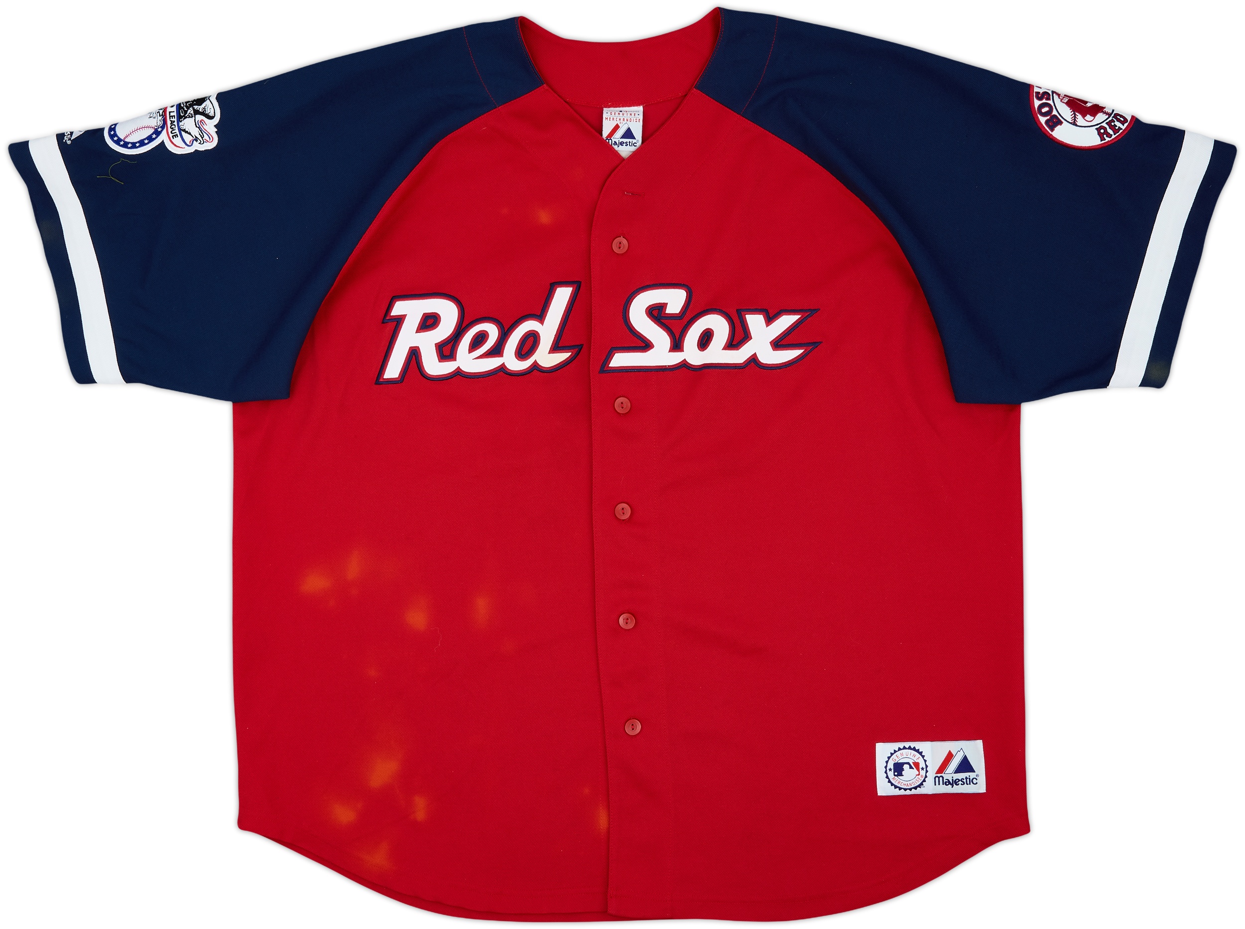 2003-09 Boston Red Sox Ortiz #34 Majestic Jersey - 5/10 - (XXL)