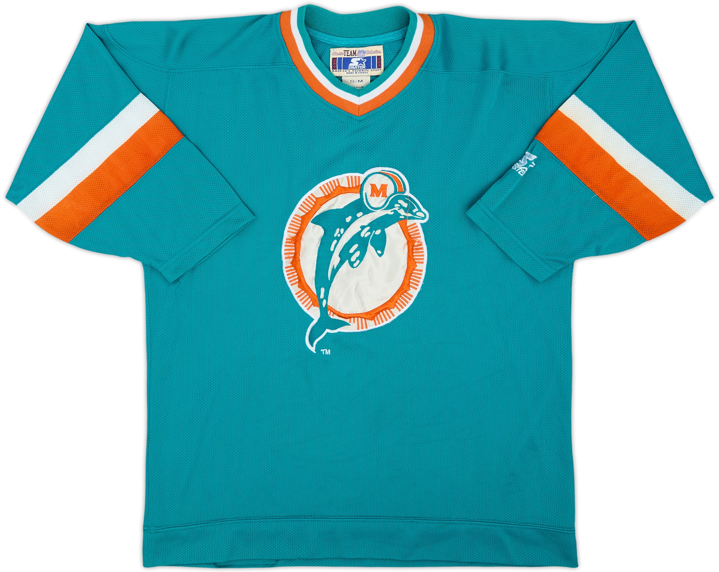 1990s Miami Dolphins Starter Hockey Jersey - 8/10 - (M.Boys)