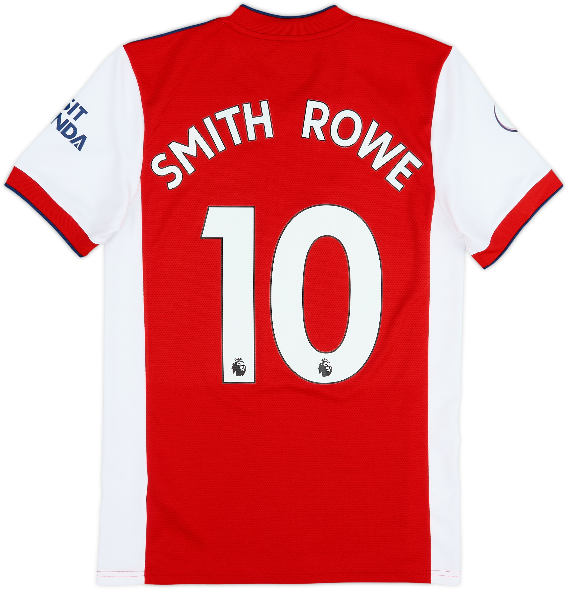 アーセナル ホームシャツ SMITH ROWE 10番 2021-22 Arsenal Home Shirt Smith Rowe #10 - 9/10 - (S)