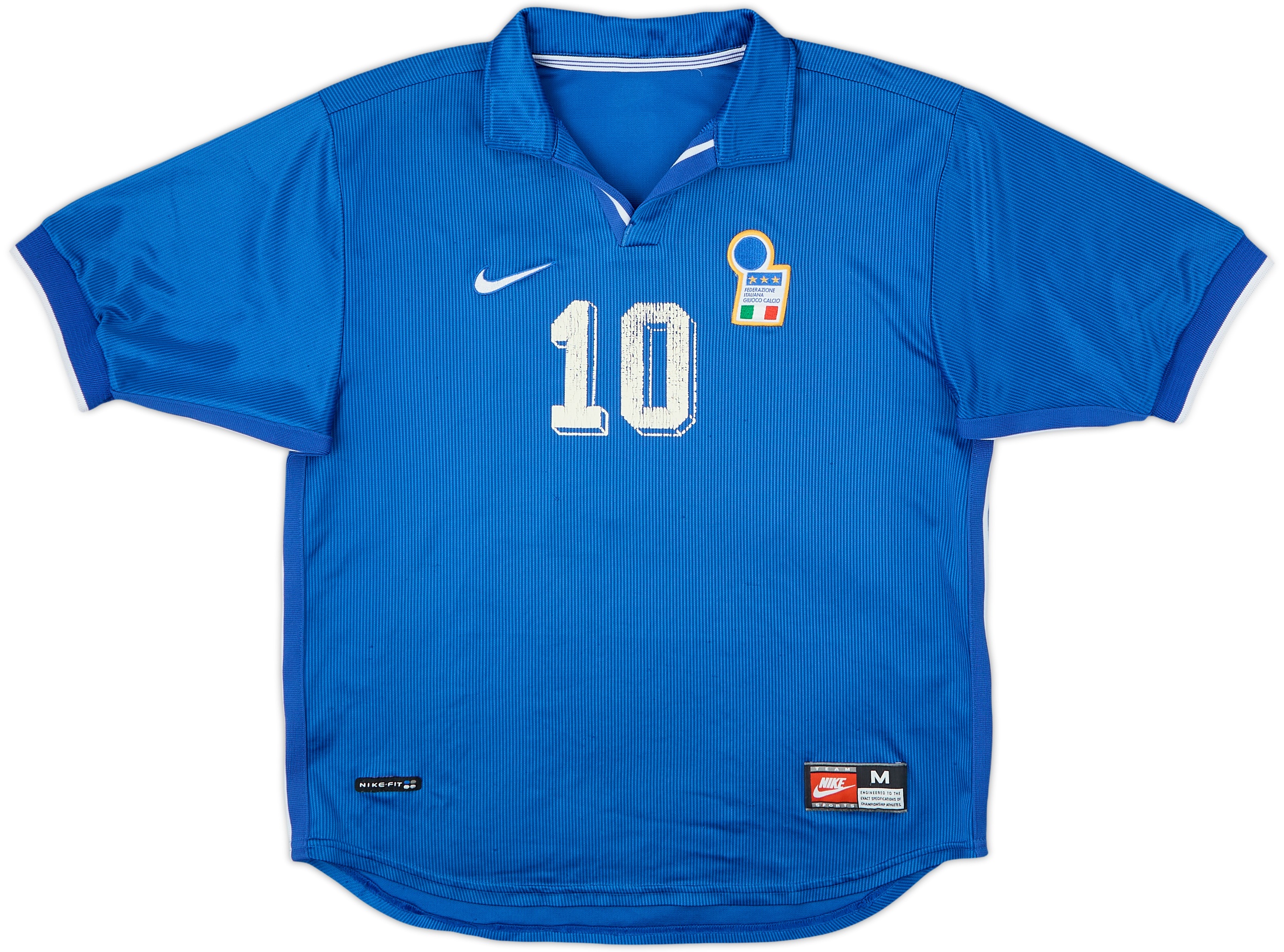1997-98 Italy Home Shirt #10 - 5/10 - (M)