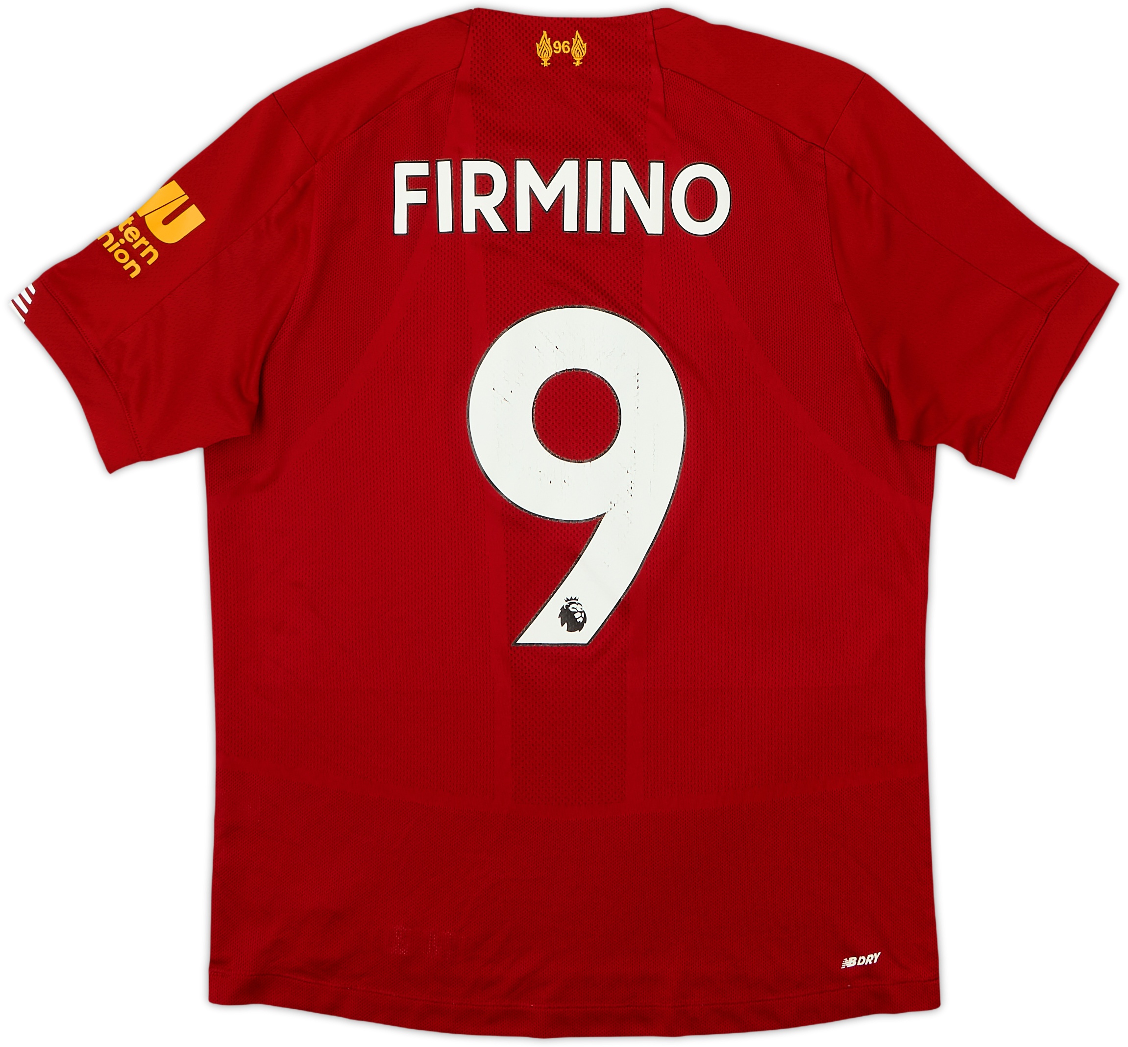 リバプール ユニフォームFIRMINO 9 2019-20 Liverpool Home Shirt Firmino #9 - 5/10 - (S)