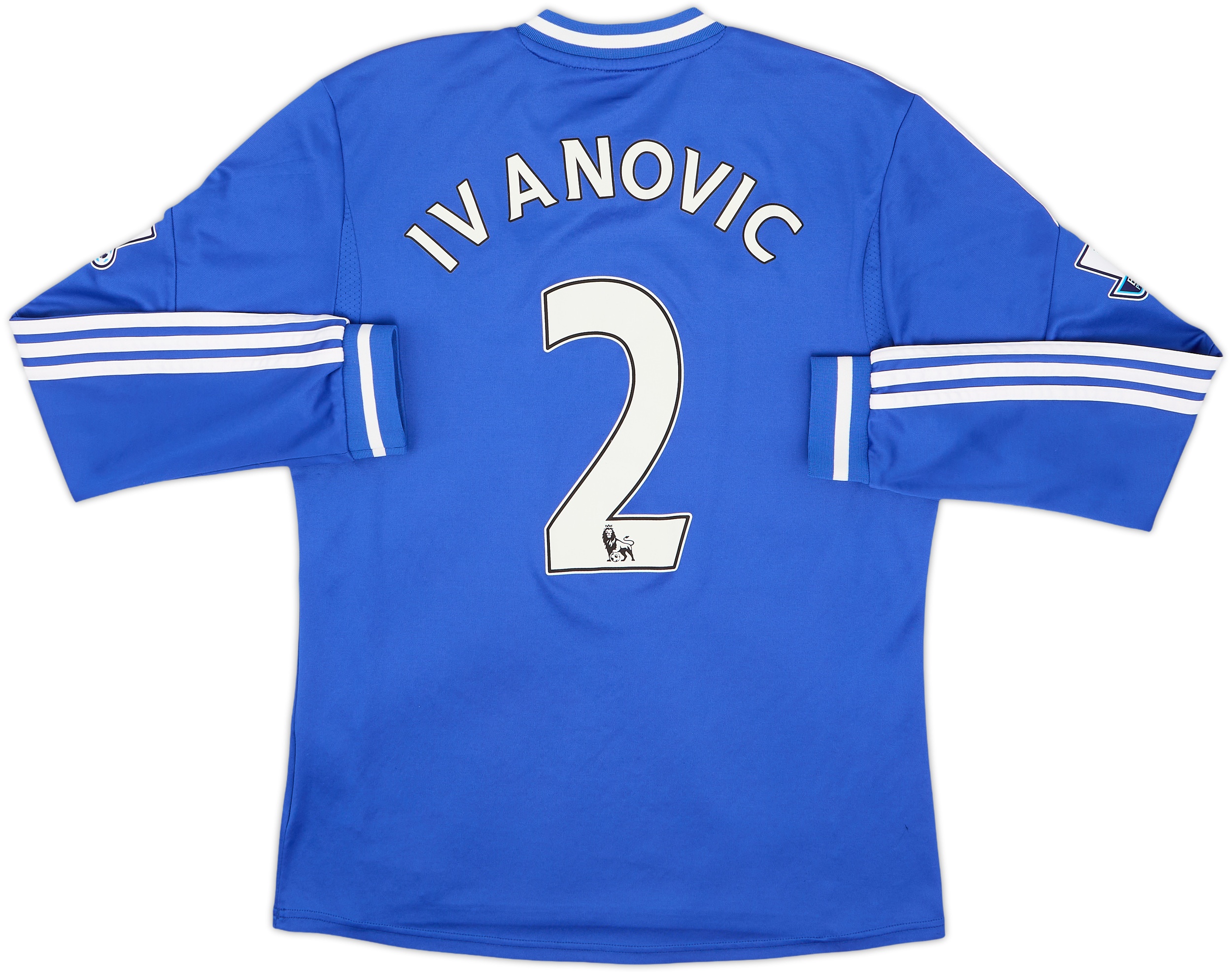 ウェア Chelsea FC Ivanovic Jersey 2013-14 Chelsea Home L/S Shirt Ivanovic #2 - 8/10 - (M)