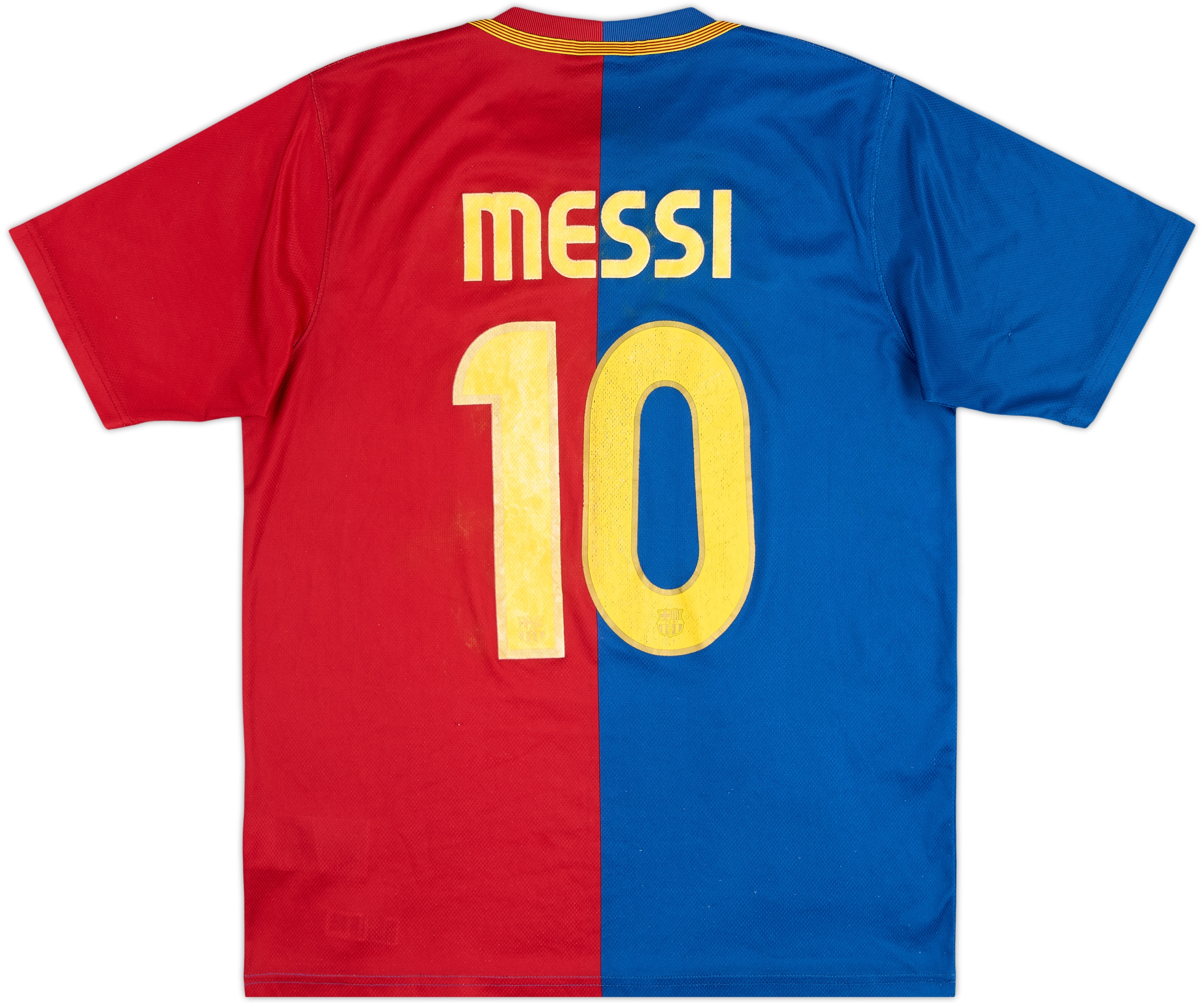 FC Barcelona Messi 2008 10 シャツ Mサイズ 2008-09 Barcelona Basic Home Shirt Messi #10 - 5/10 - (M)
