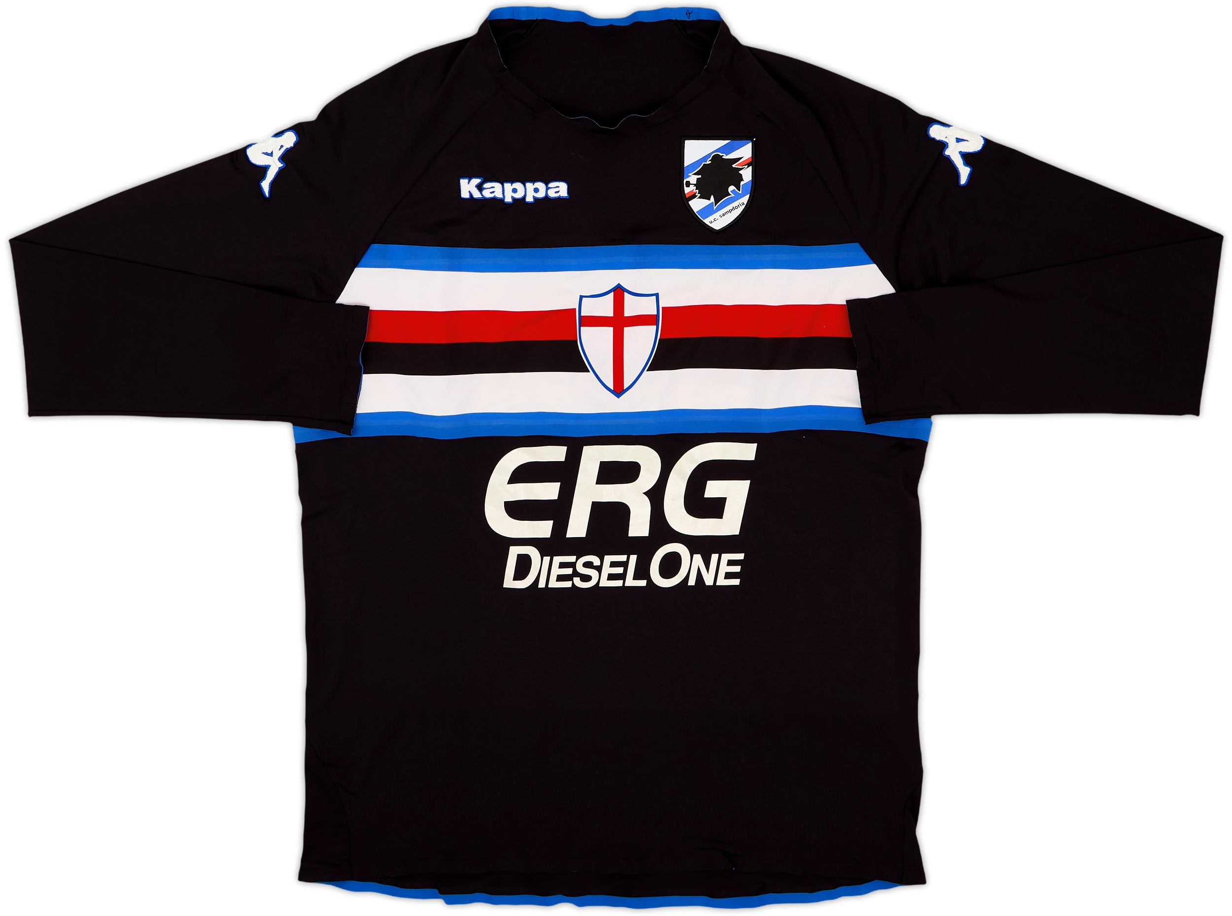 2006-07 Sampdoria Player Issue Third L/S Shirt - 7/10 - (XXL)