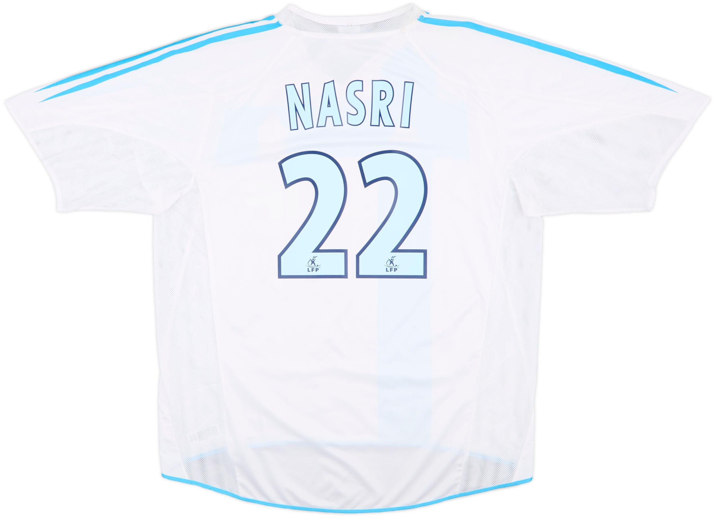 Maillot OM 2007 Nasri #22 - Adidas Telecom Vintage - Taille XL