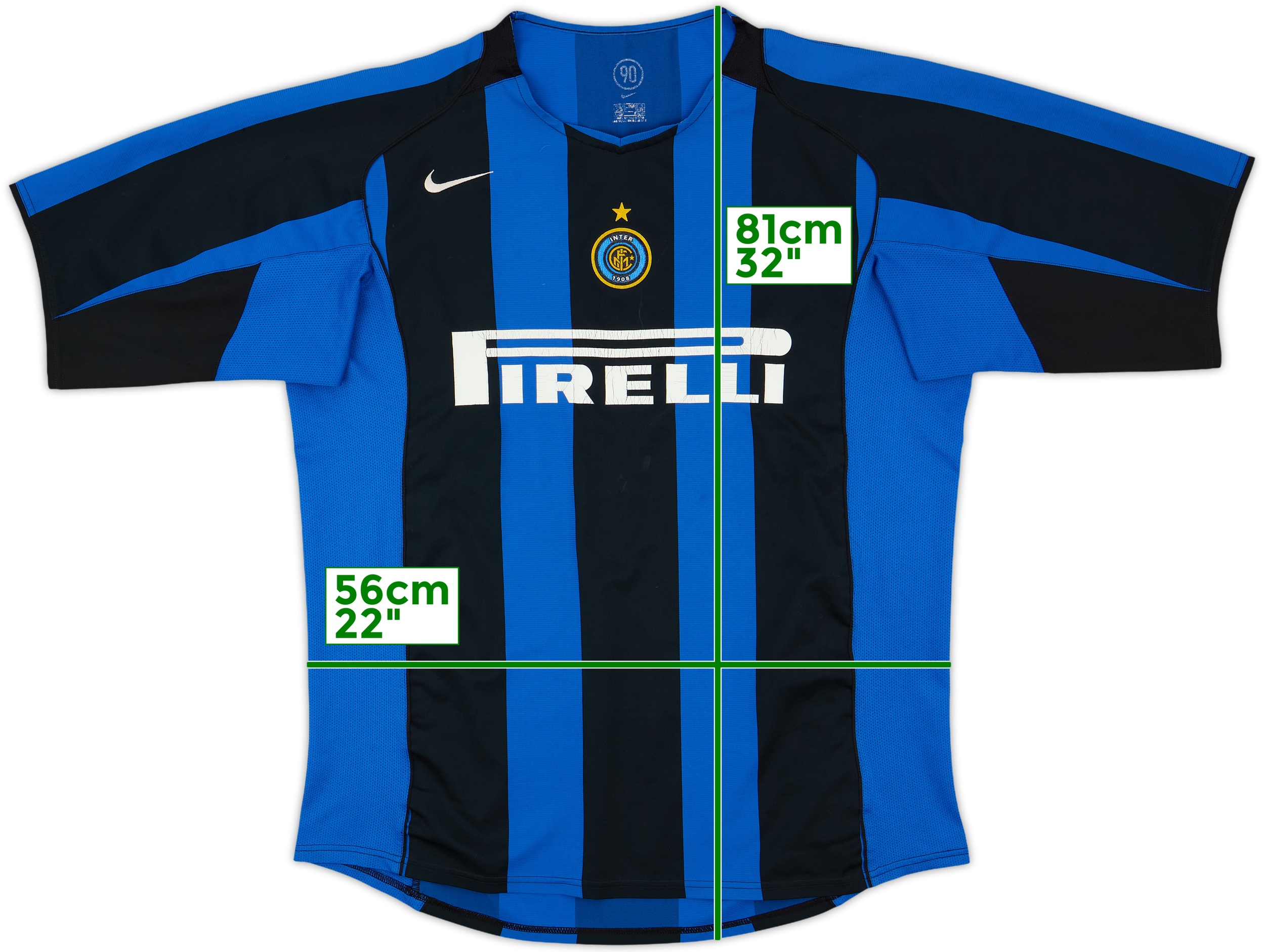 レビュー高評価の商品 2004-05 Inter Milan Home Shirt - 5/10 - (XL) ウェア