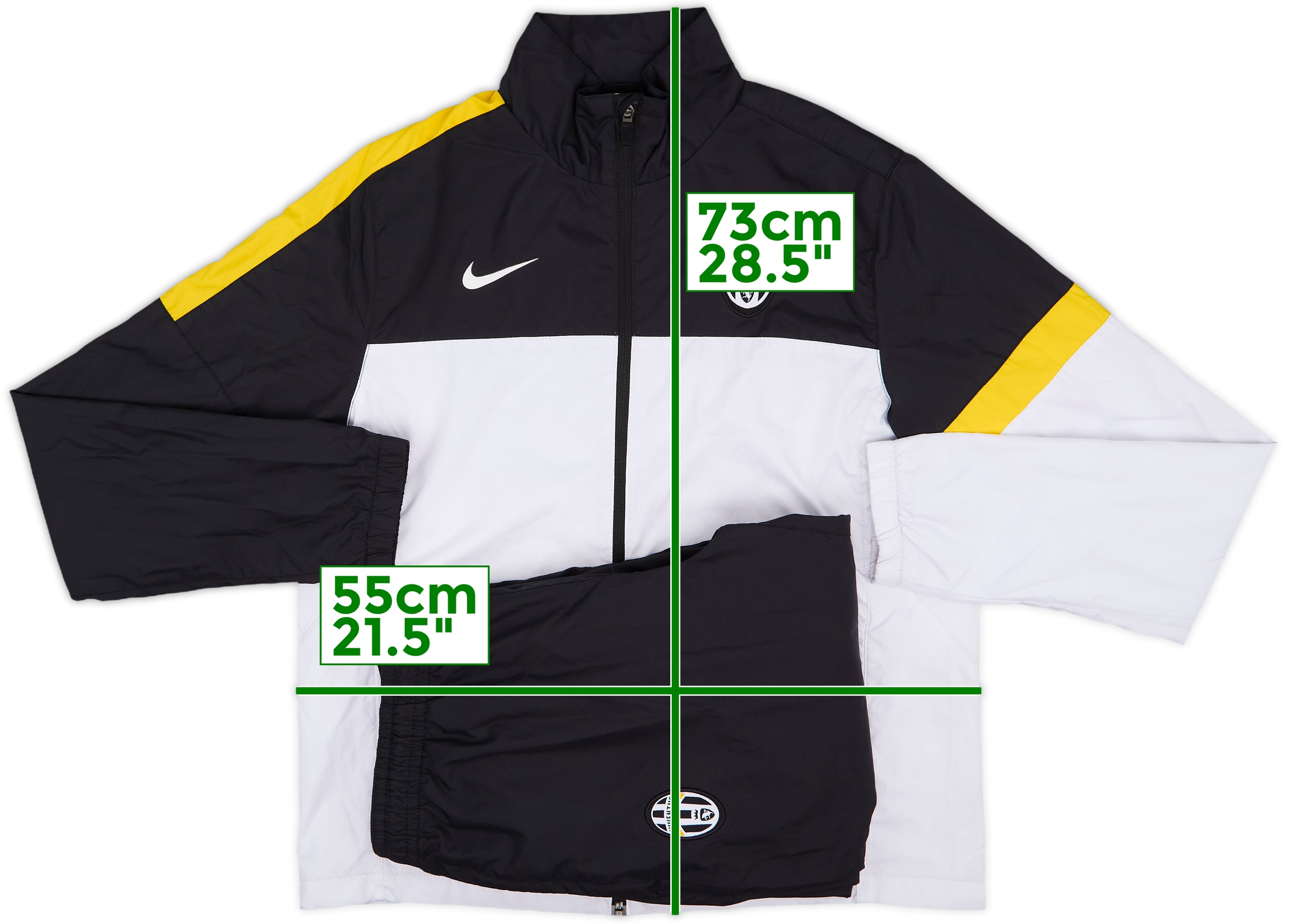 Nike Juventus ウィンドブレーカー ネイビー 2012-13 Juventus Nike Track Jacket - 5/10 - (S)
