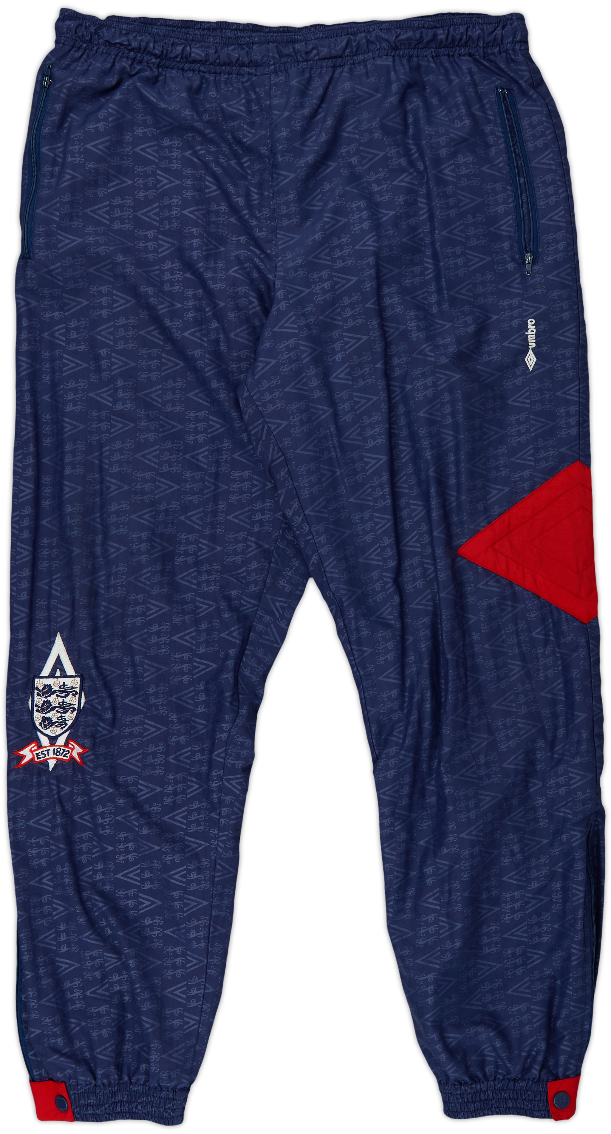 1990-92 England Umbro Tracksuit - 9/10 - (XL)