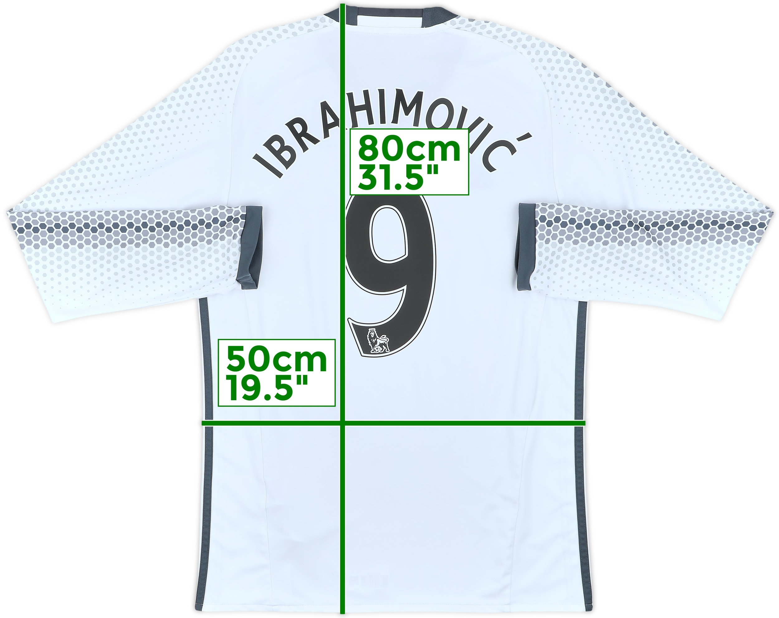 2016-17 Manchester United Third L/S Shirt Ibrahimovic #9 - 9
