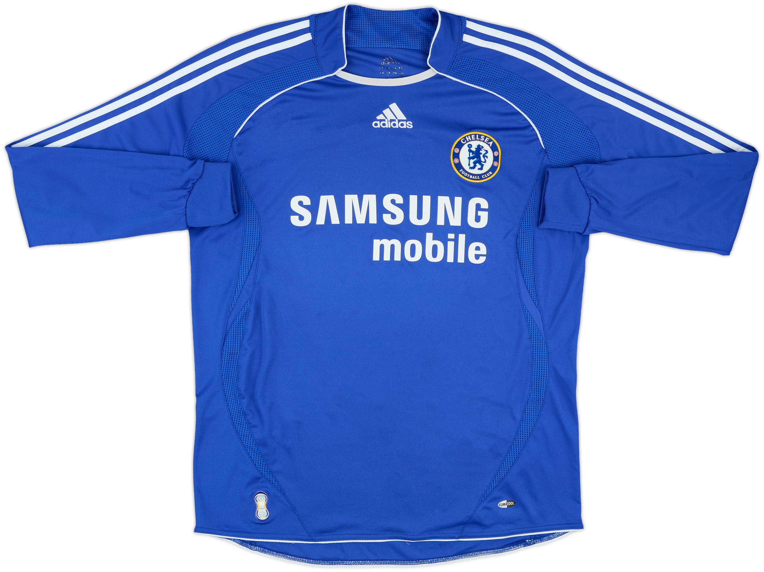2006-08 Chelsea Home L/S Shirt Drogba #11 - 8/10 - (XL)