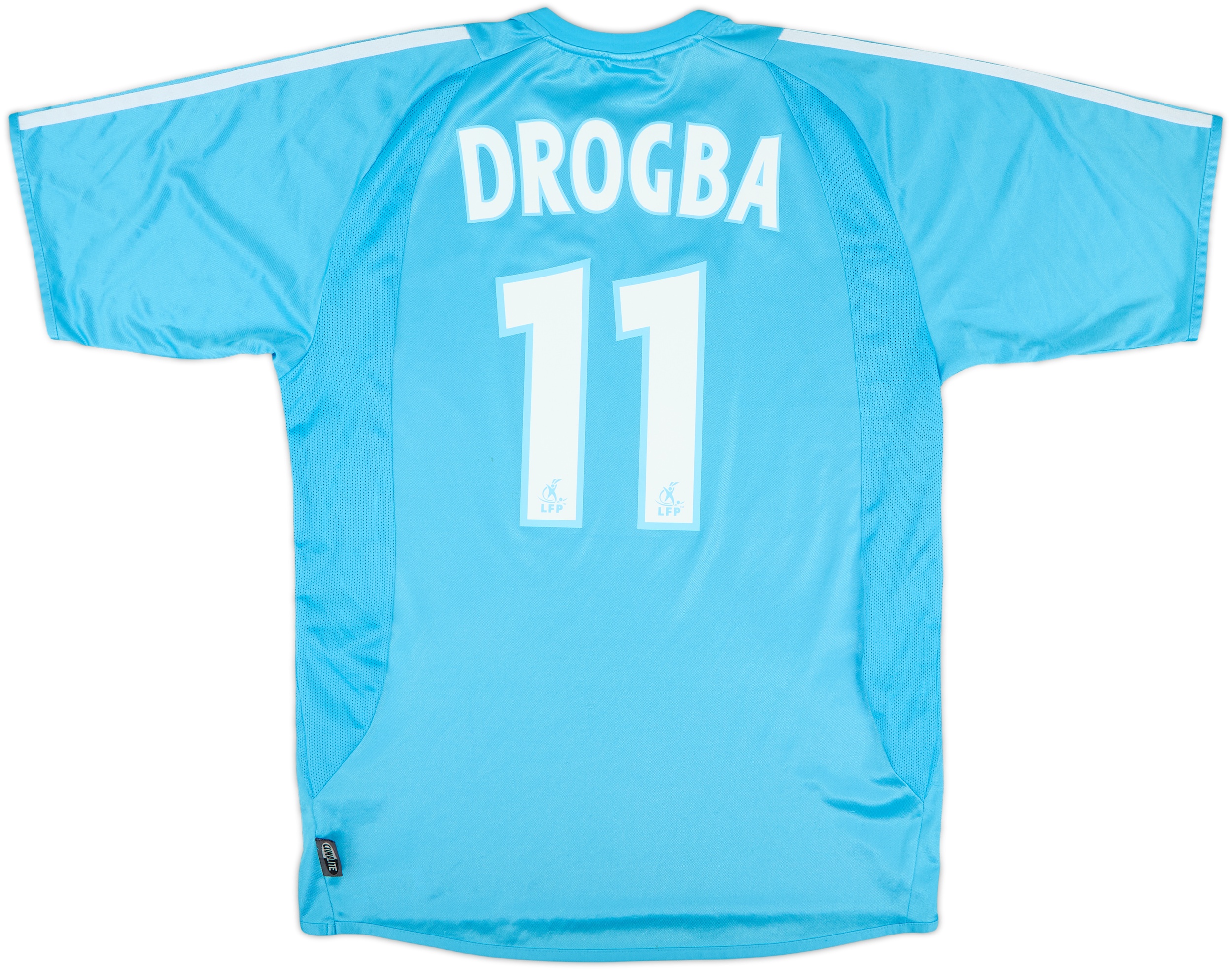 Maillot OLYMPIQUE DE MARSEILLE OM 2004 ADIDAS vintage DROGBA