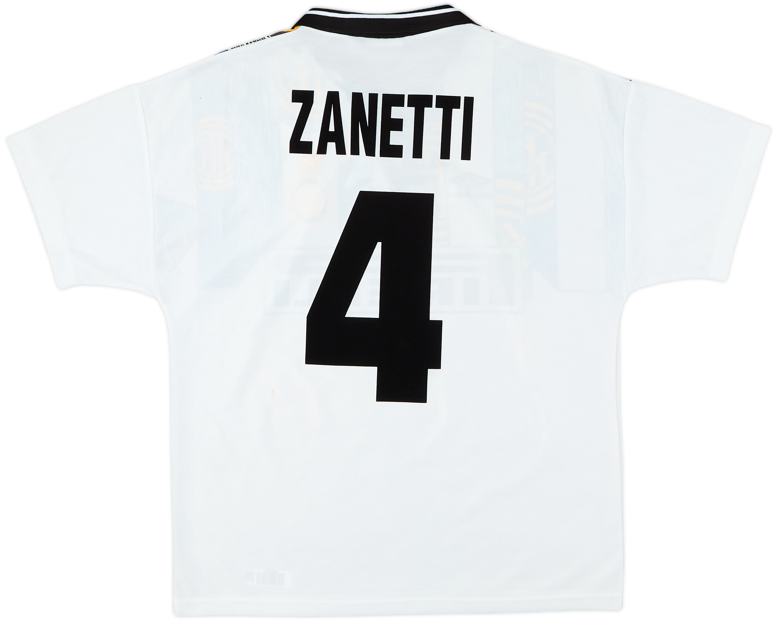 1995-96 Inter Milan Third Shirt Zanetti #4 - 6/10 - (M)