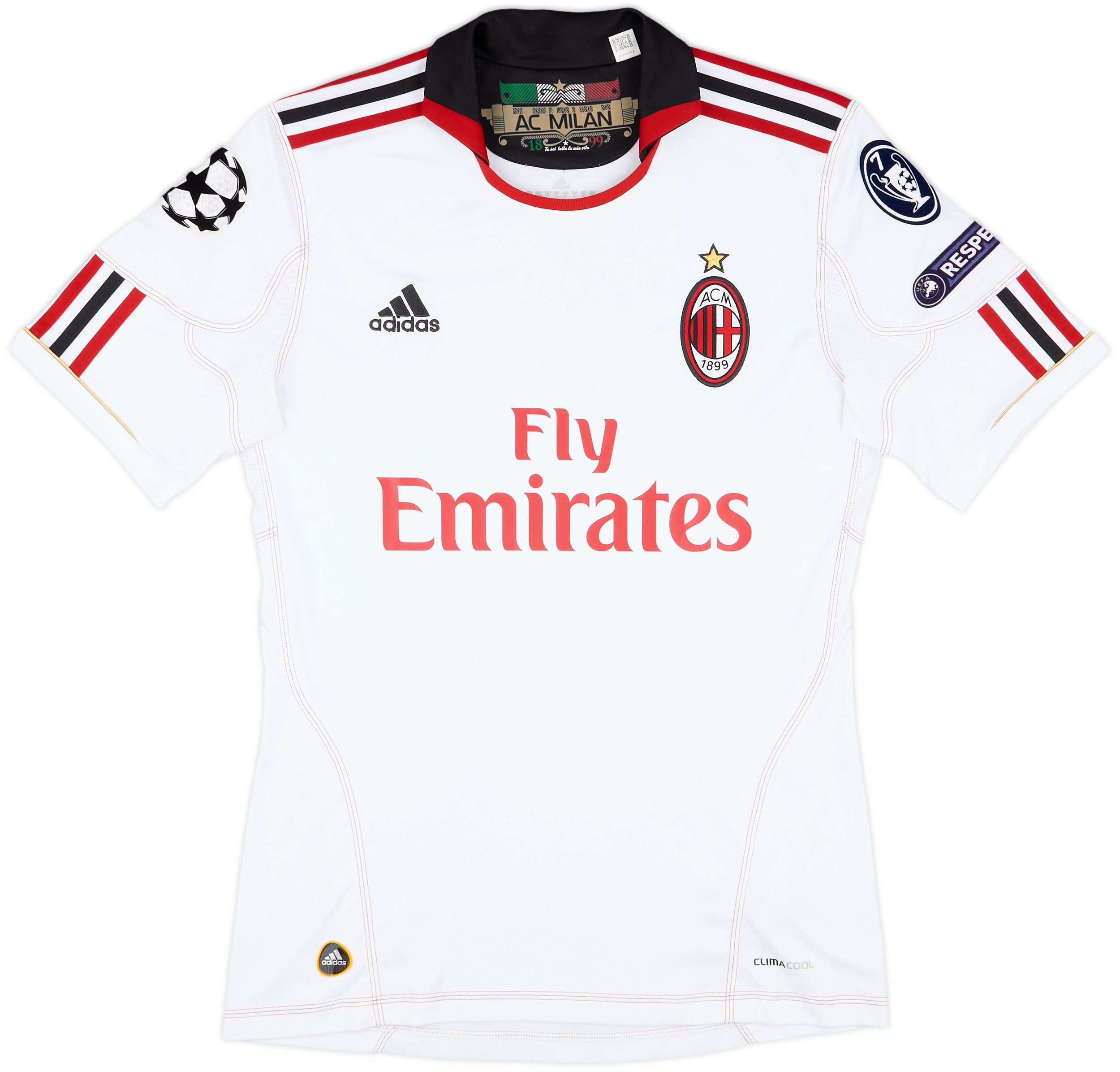 adidas AC MILAN 2010/11 away ACミラン AC Milan Away & Third 10/11 adidas Football Shirts