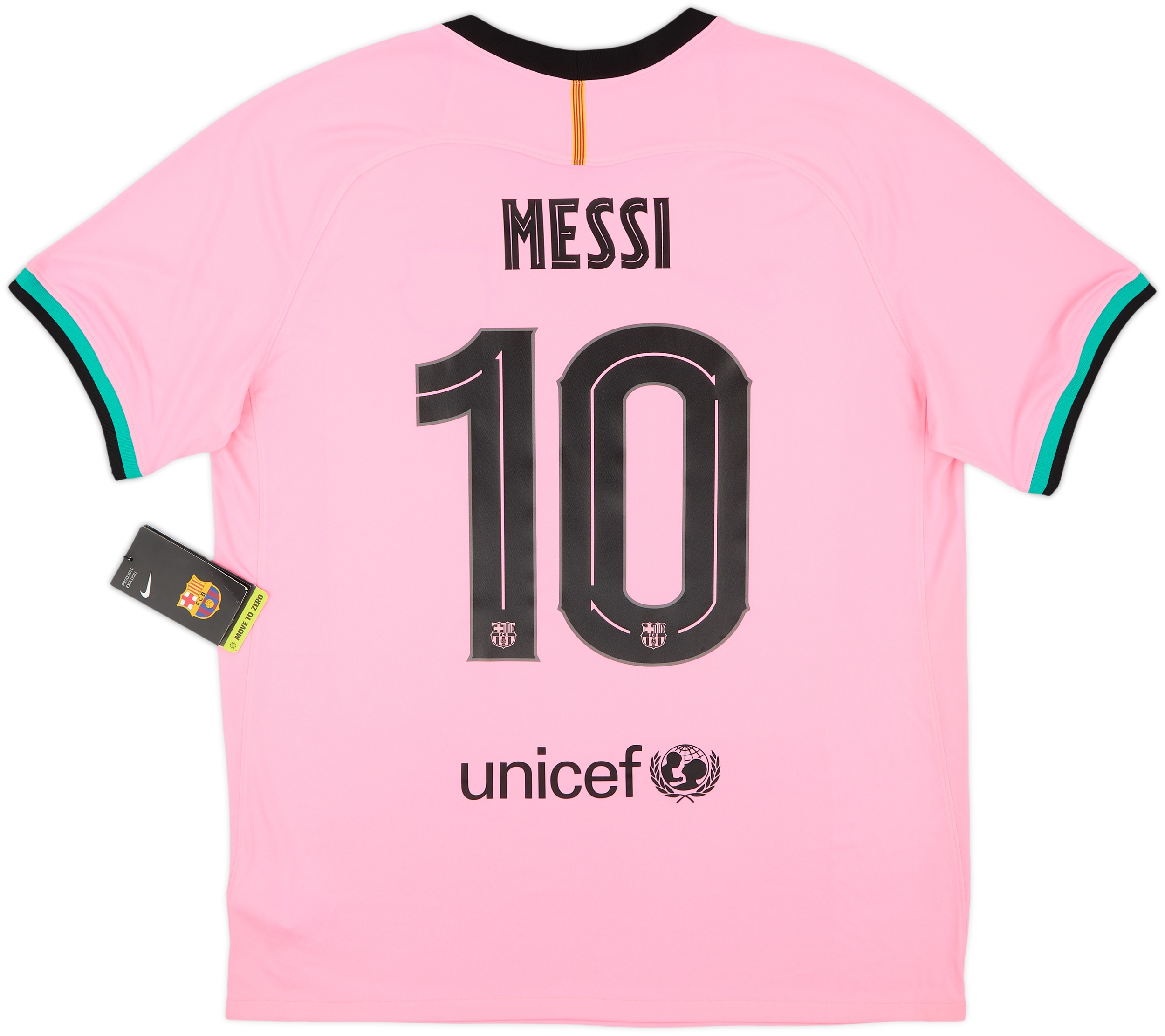 2020-21 Barcelona Third Shirt Messi #10 (XL)