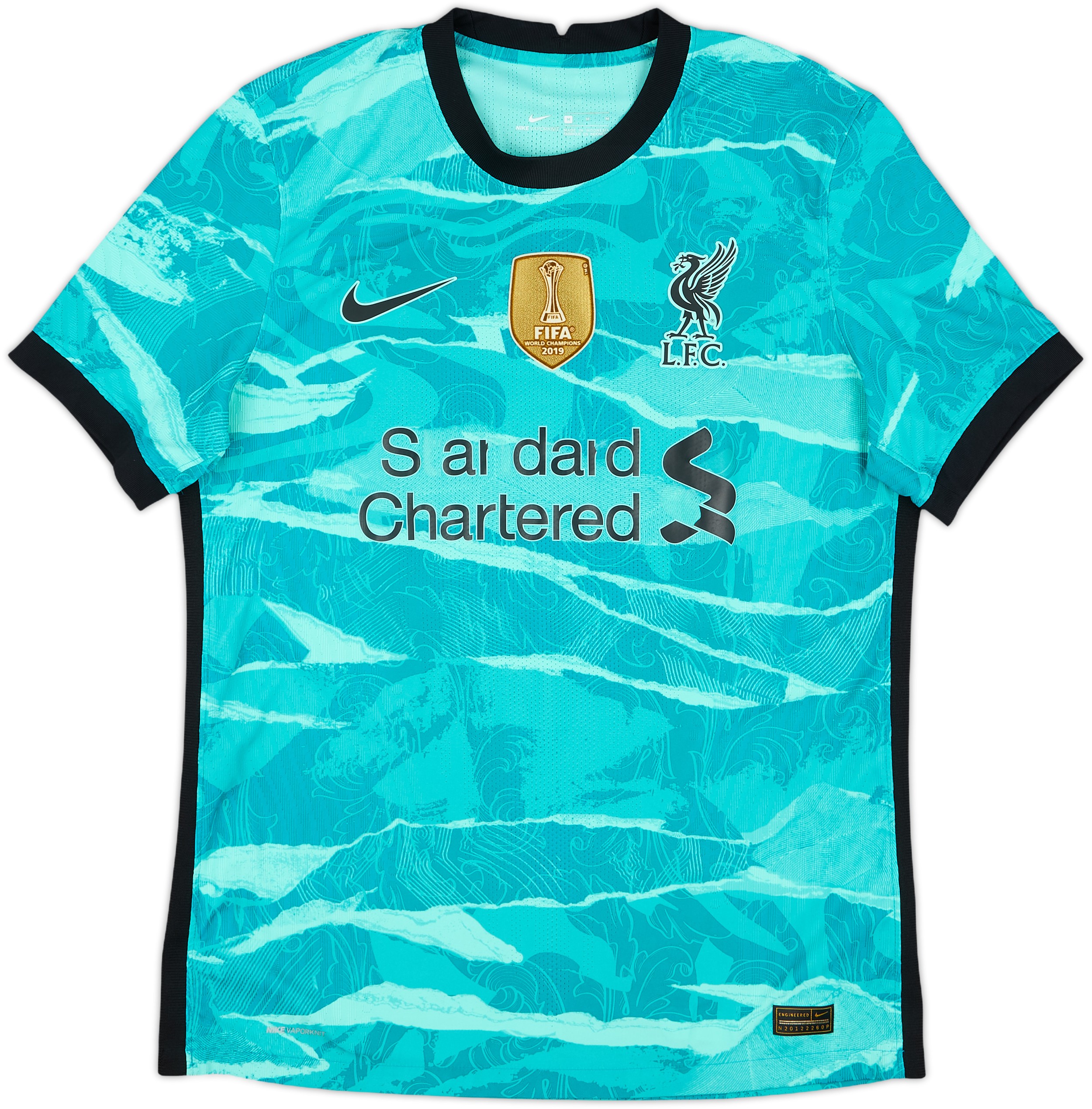 L.F.C. VIRGIL 4 シャツ クリーム色 リバプール 25-26 アウェイ 半袖 ユニフォーム No.4 フィルジル