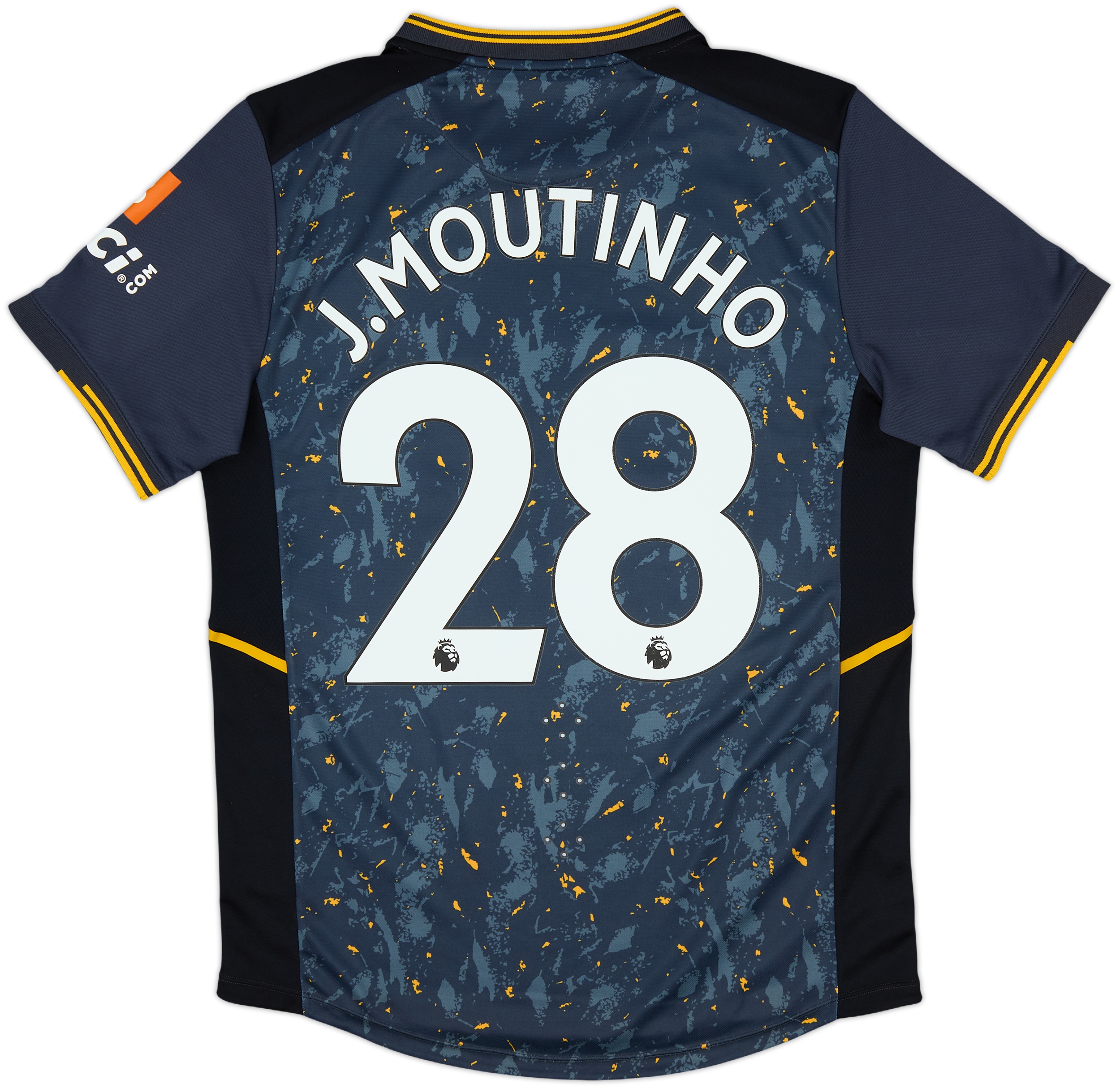 2021-22 Wolves Pro Away Shirt J.Moutinho #28 - 10/10 - (M)