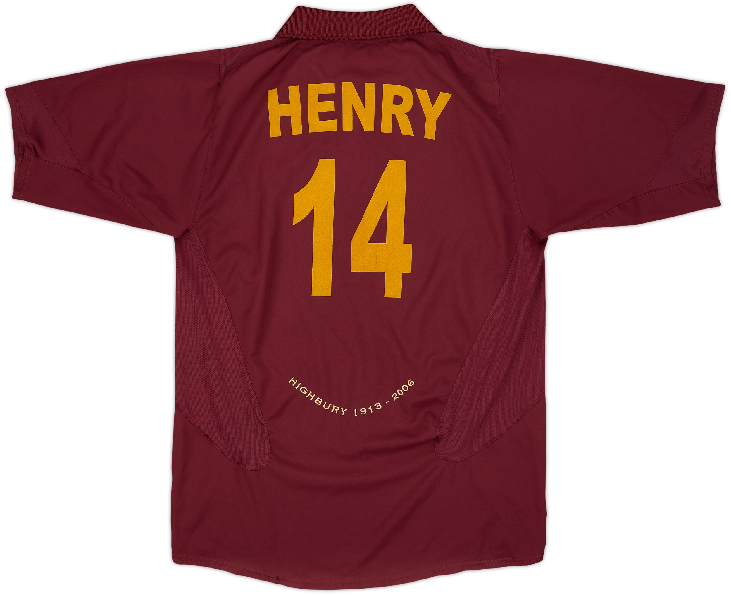 2005-06 Arsenal Home Shirt Henry #14 - 7/10 - (M)