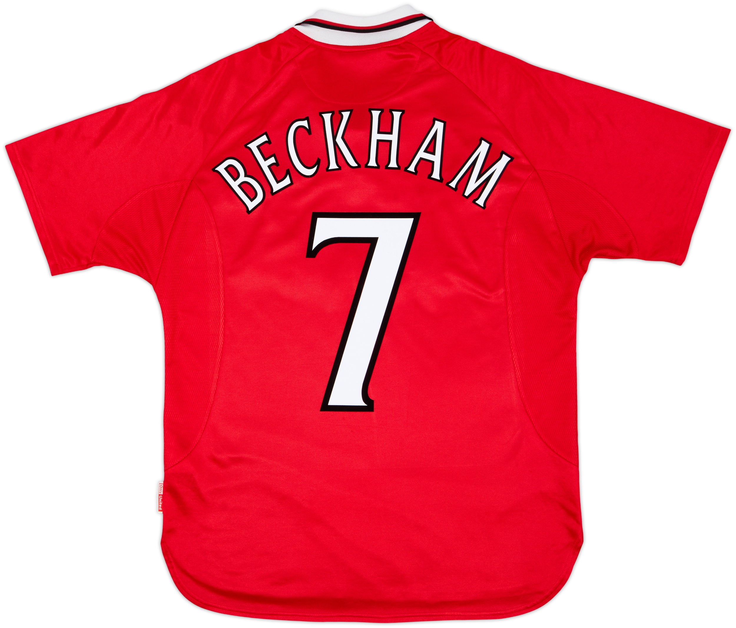 1999-00 Manchester United 'CL Winners' Shirt Beckham #7 - 6/10 - (L)