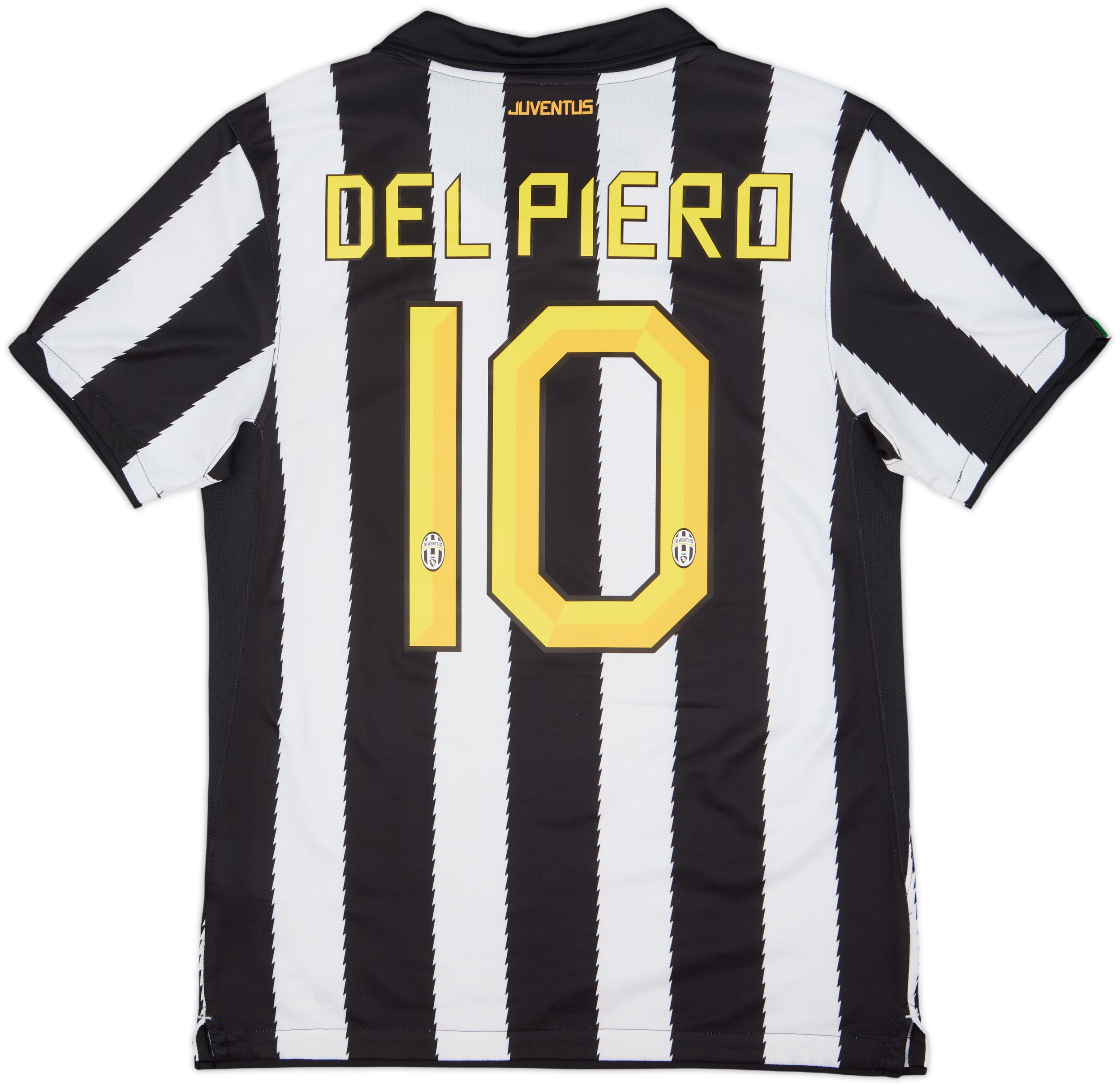 2010-11 Juventus Home Shirt Del Piero #10 - 6/10 - (S)