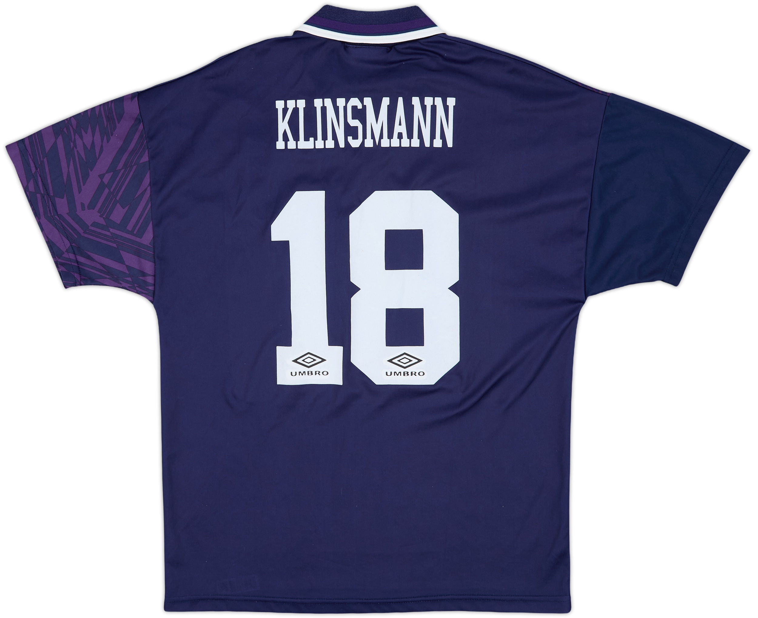 1994-95 Tottenham Away Shirt Klinsmann #18 - 9/10 - (M)