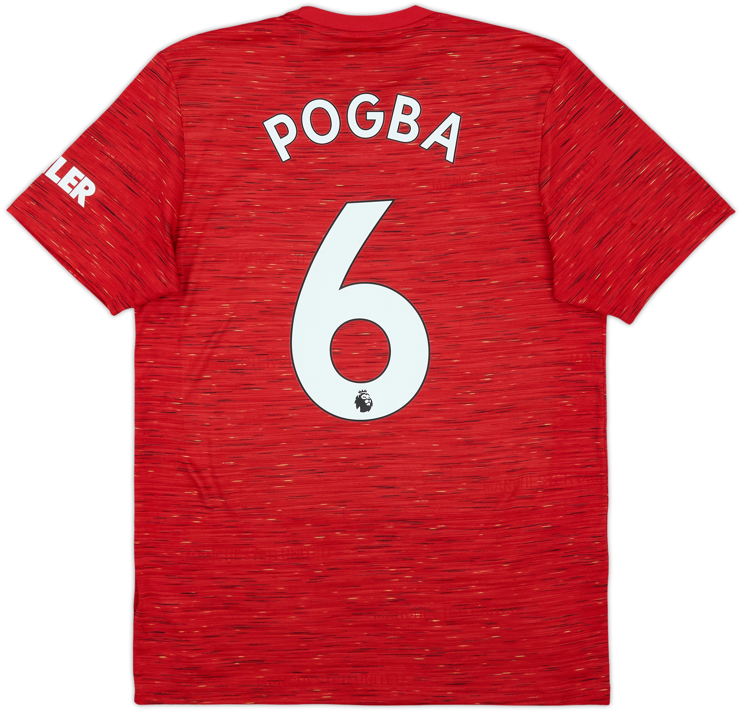 2020-21 Manchester United Home Shirt Pogba #6 - 9/10 - (M)