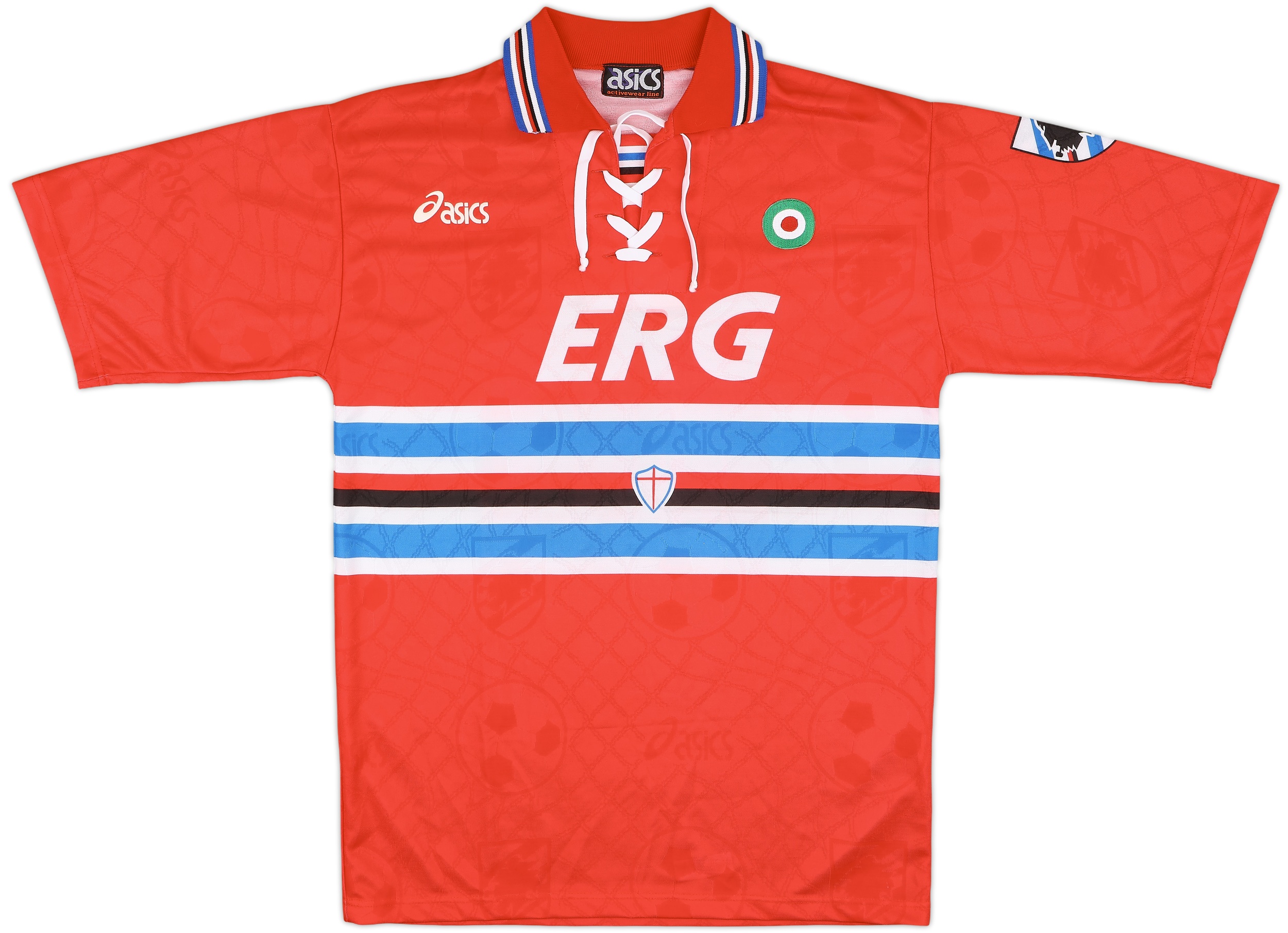 Vtg 95/96 asics × Sampdoria Game Shirts 1995-96 Sampdoria Third Shirt - 7/10 - (L)