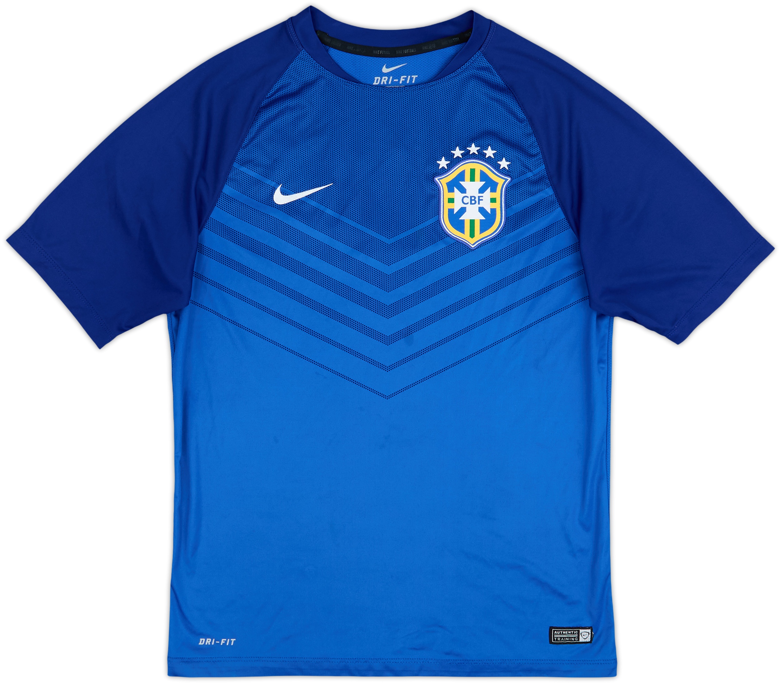 2014-16 Brazil Nike Training Shirt - 5/10 - (M)