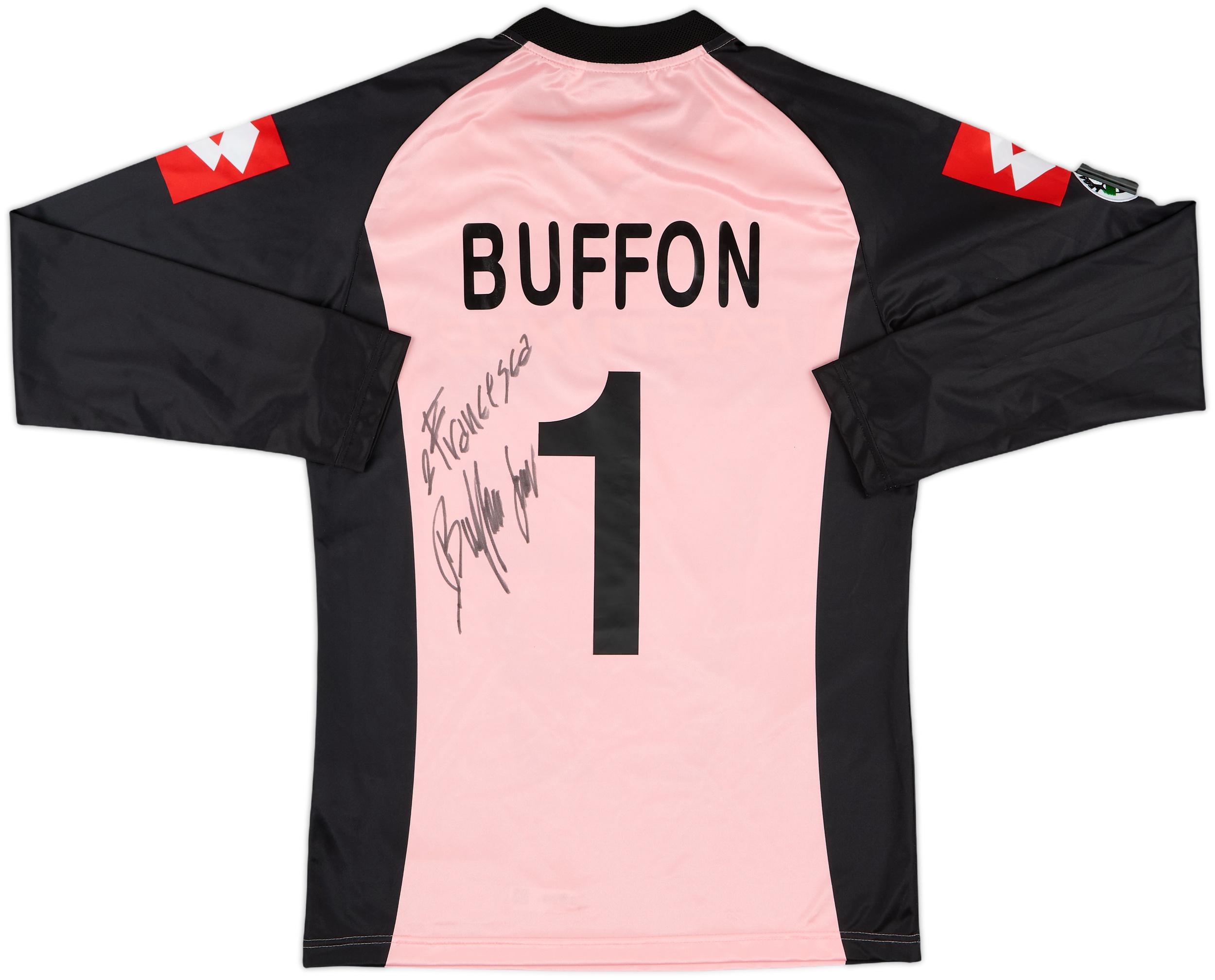 エトレア BUFFON 1 サッカーシャツ Amazon.com: Gianluigi Buffon Signed Italy Soccer Jersey #1