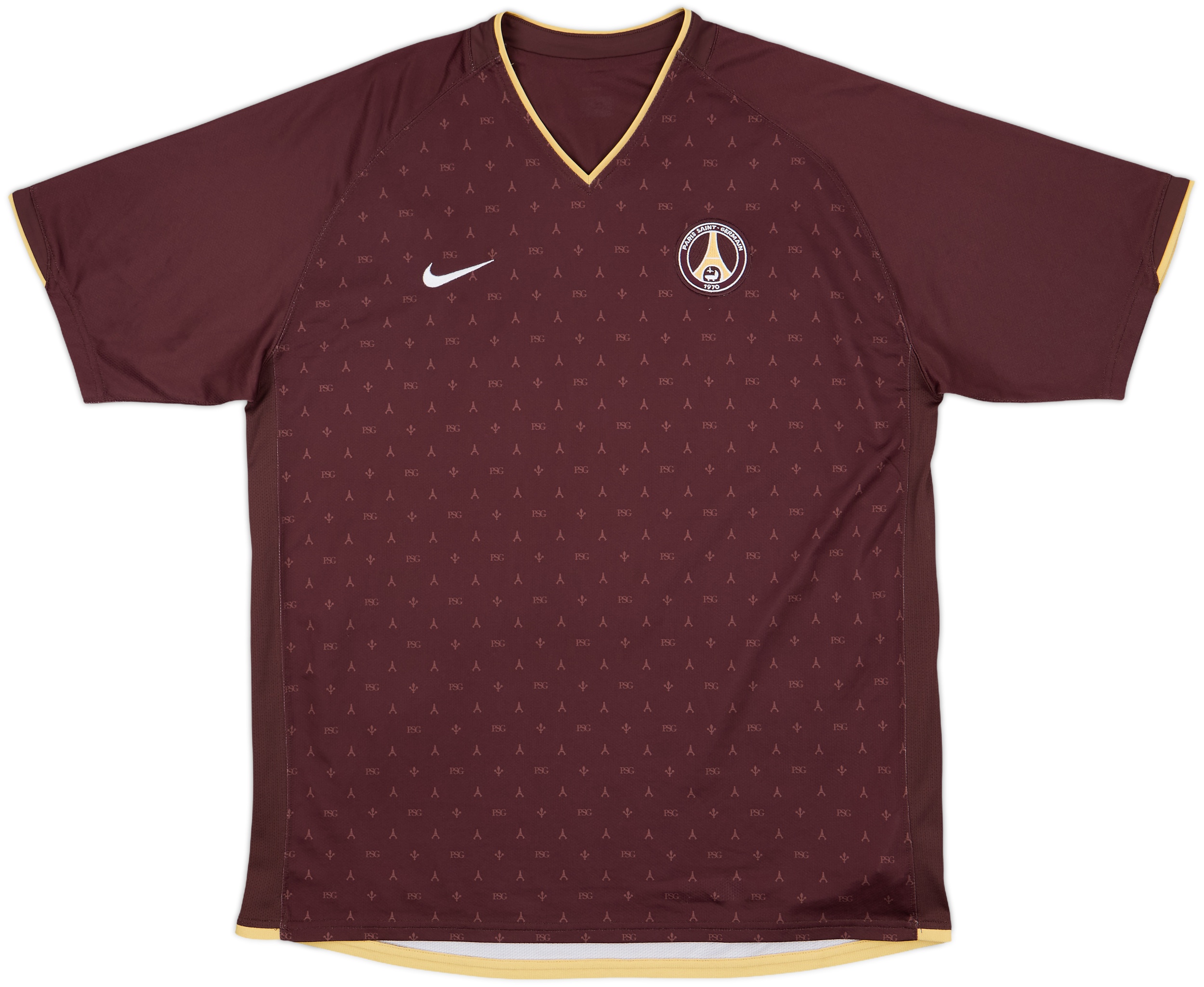 ウェア 06-07 PSG Germain Away Shirt Gallardo 10 191125822620-