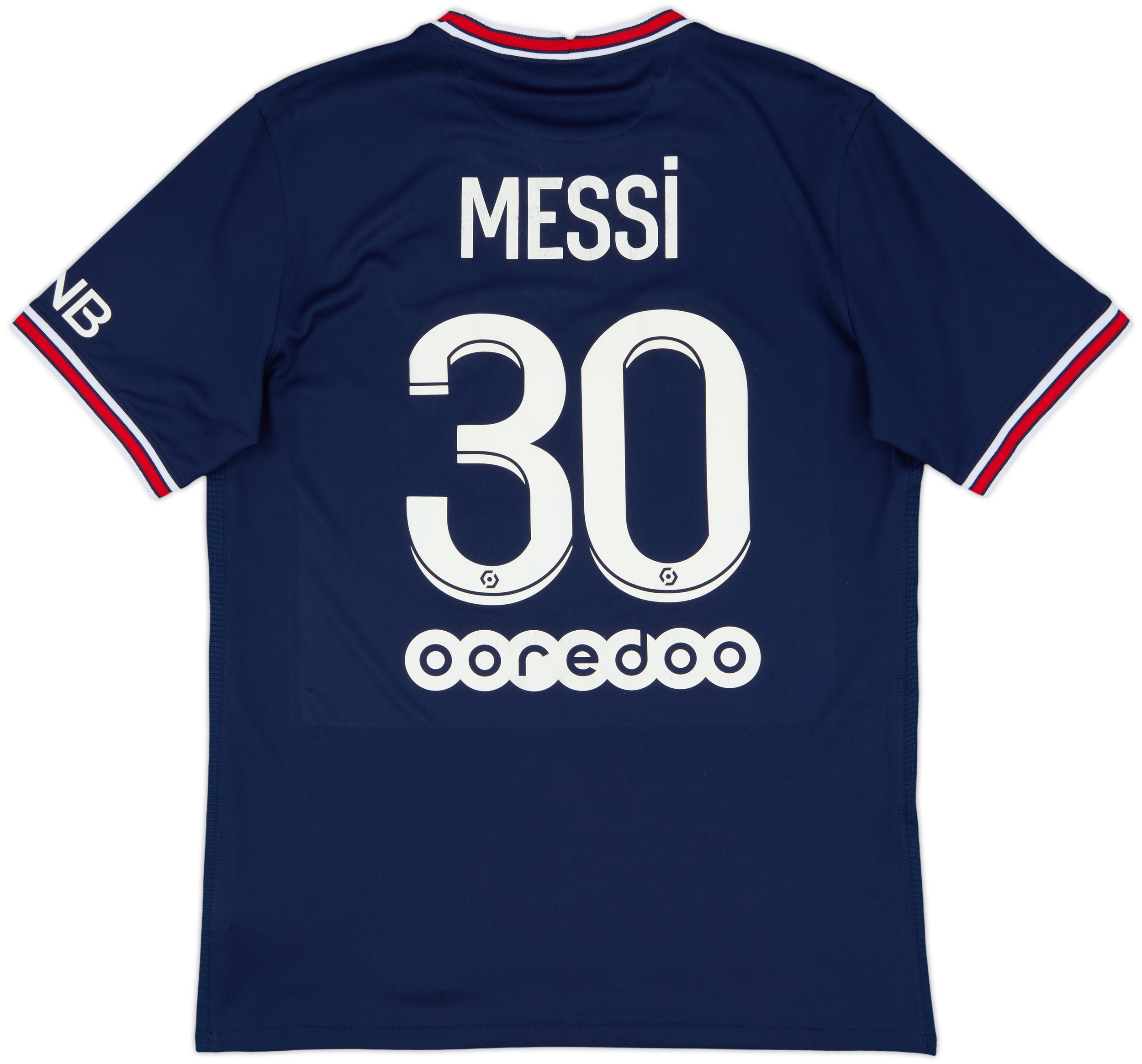 パリ・サンジェルマン MESSI 30番 シャツ 2021-22 Paris Saint-Germain Home Shirt Messi #30 - 7/10 - (M)