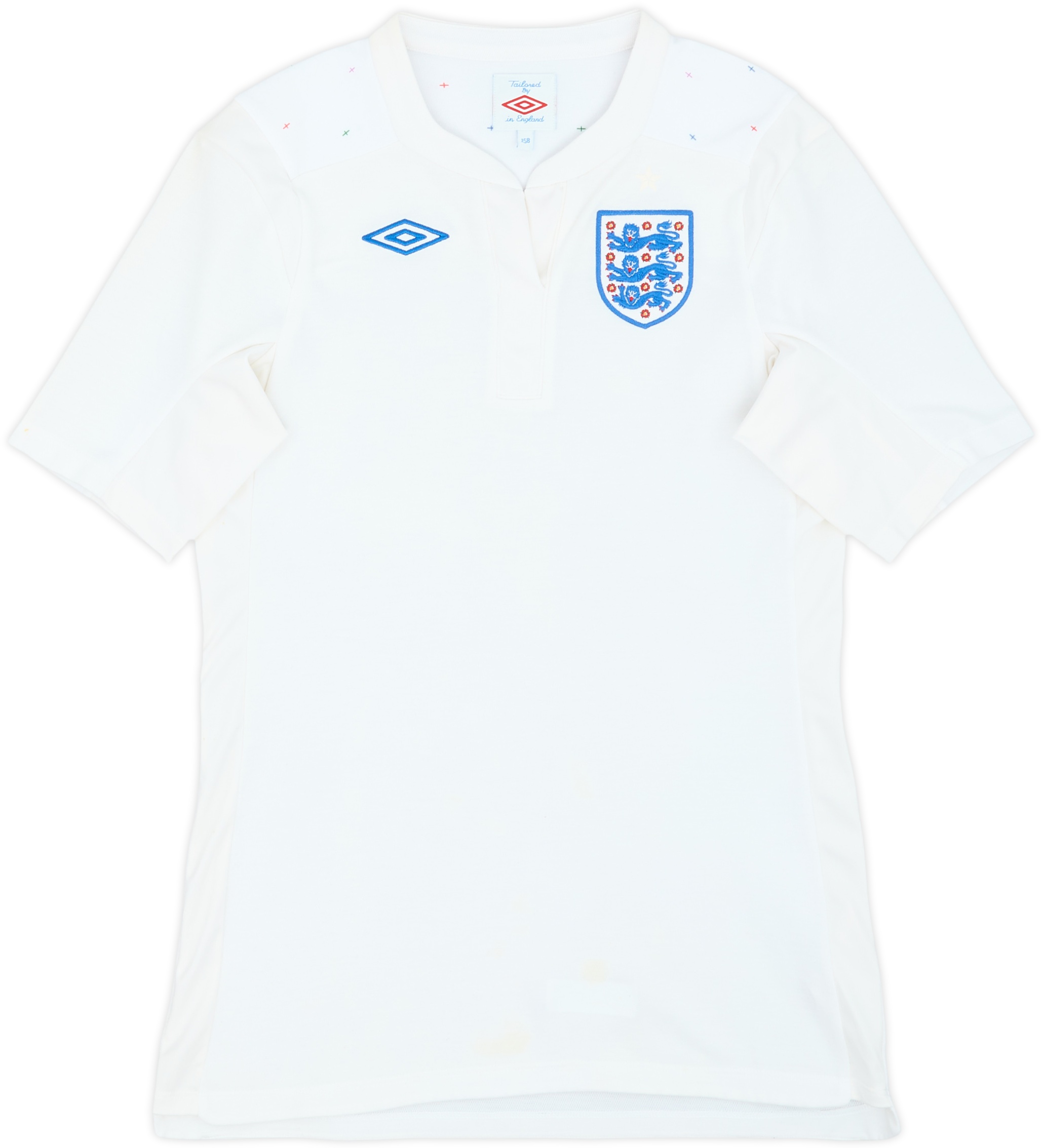 2010-11 England Home Shirt - 6/10 - (XL.Boys)
