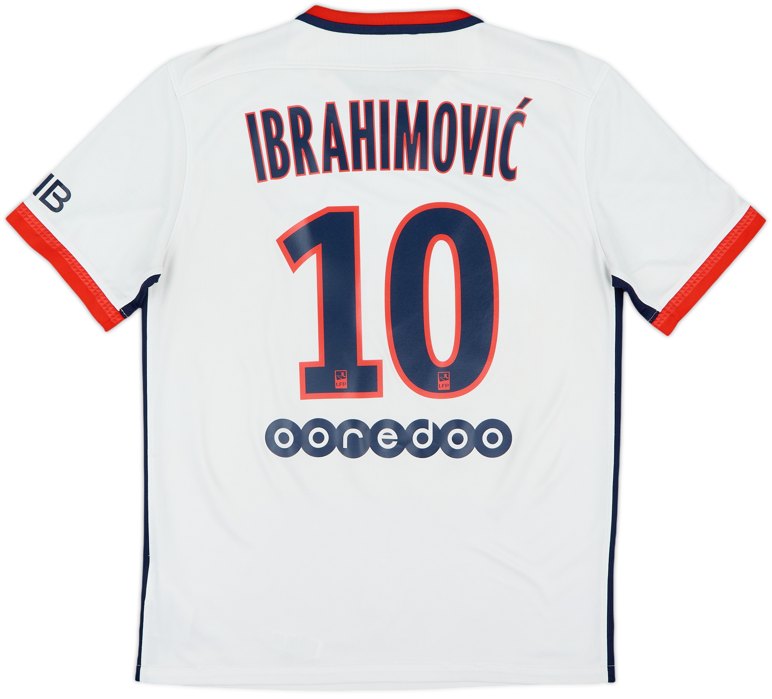 2015-16 Paris Saint-Germain Away Shirt Ibrahimovic #10 - 6/10 - (M)