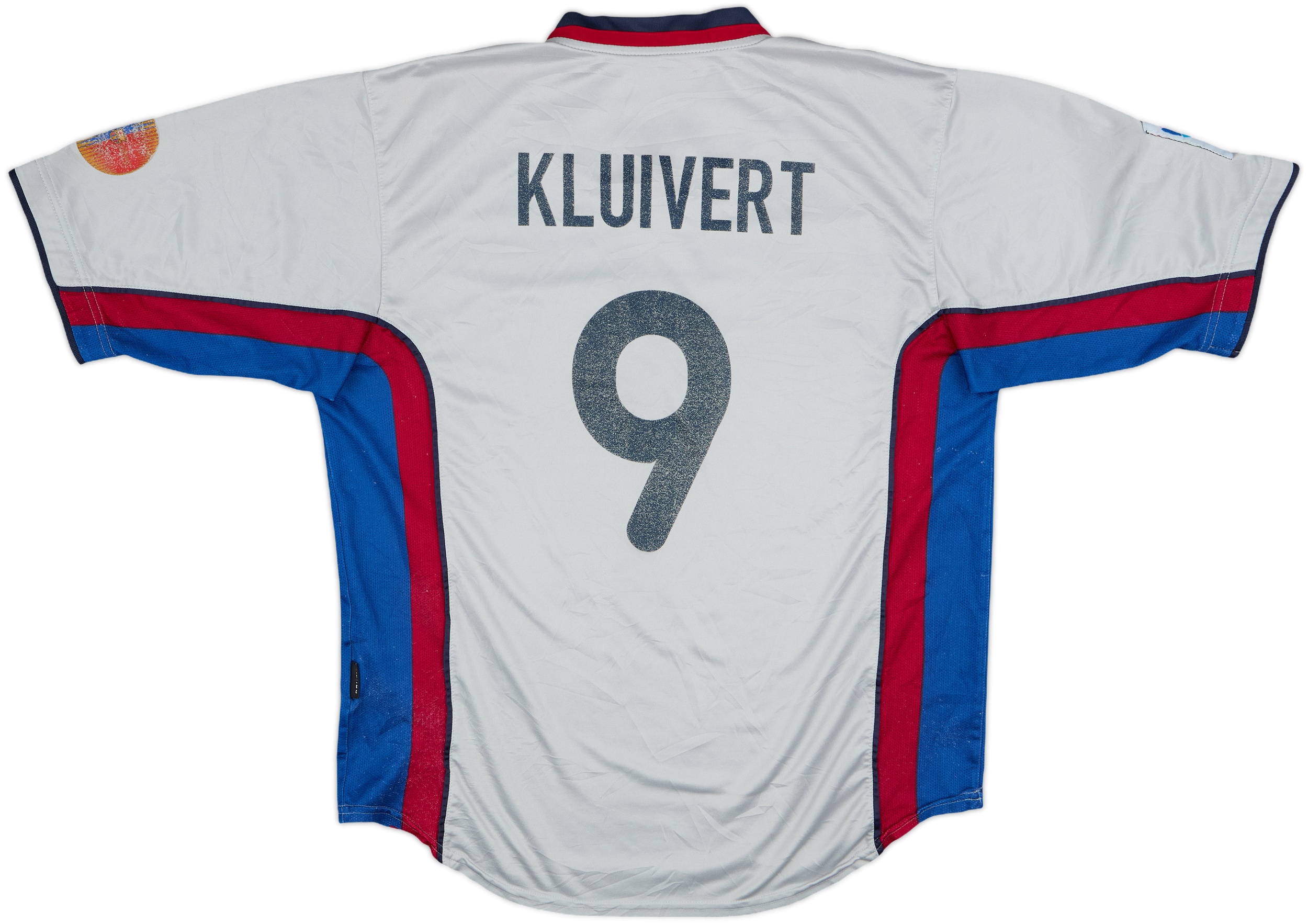1998-01 Barcelona Away Shirt Kluivert #9 - 5/10 - (M)