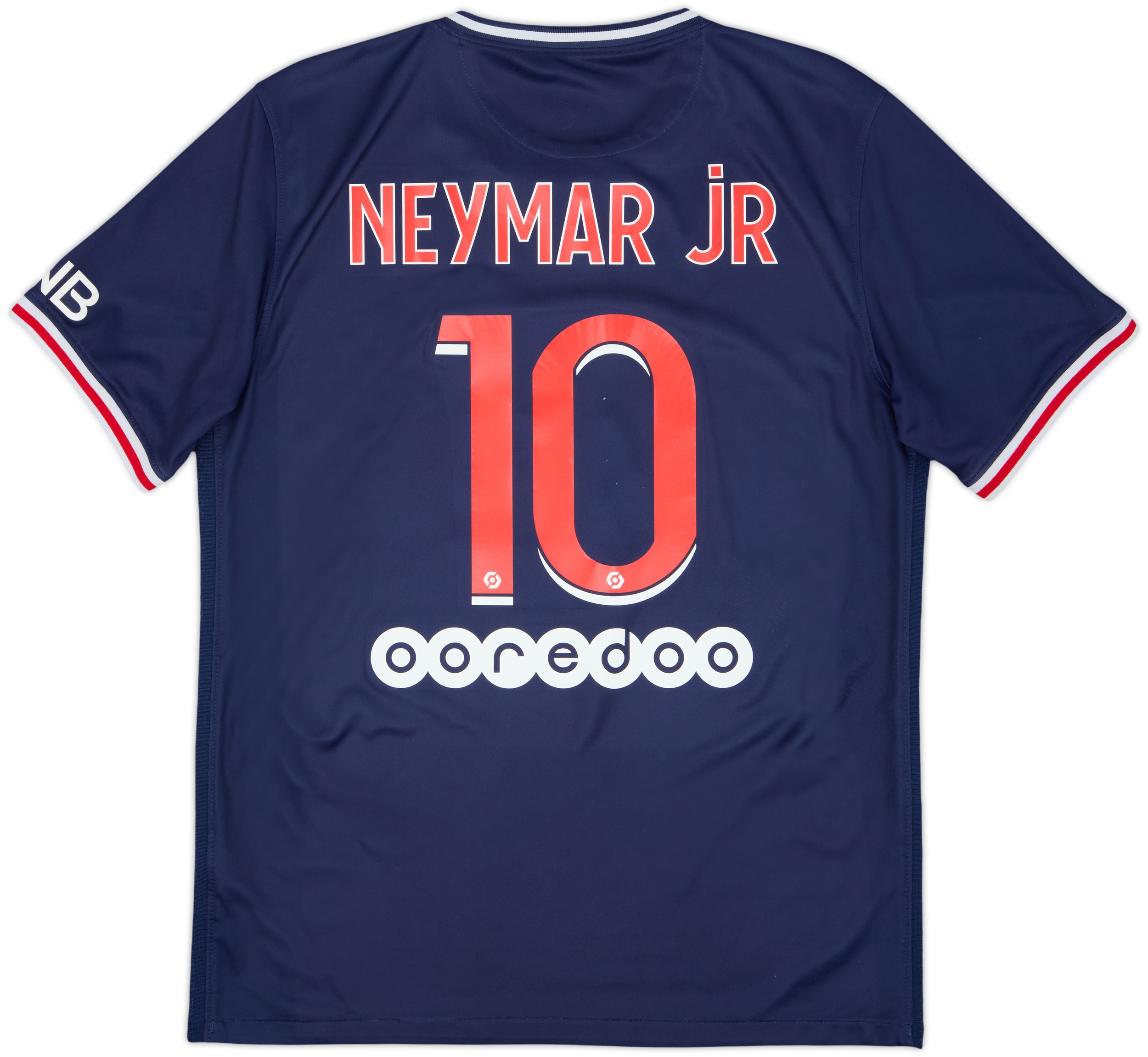2020-21 Paris Saint-Germain Home Shirt NeymarJr #10 - 7/10 - (M)