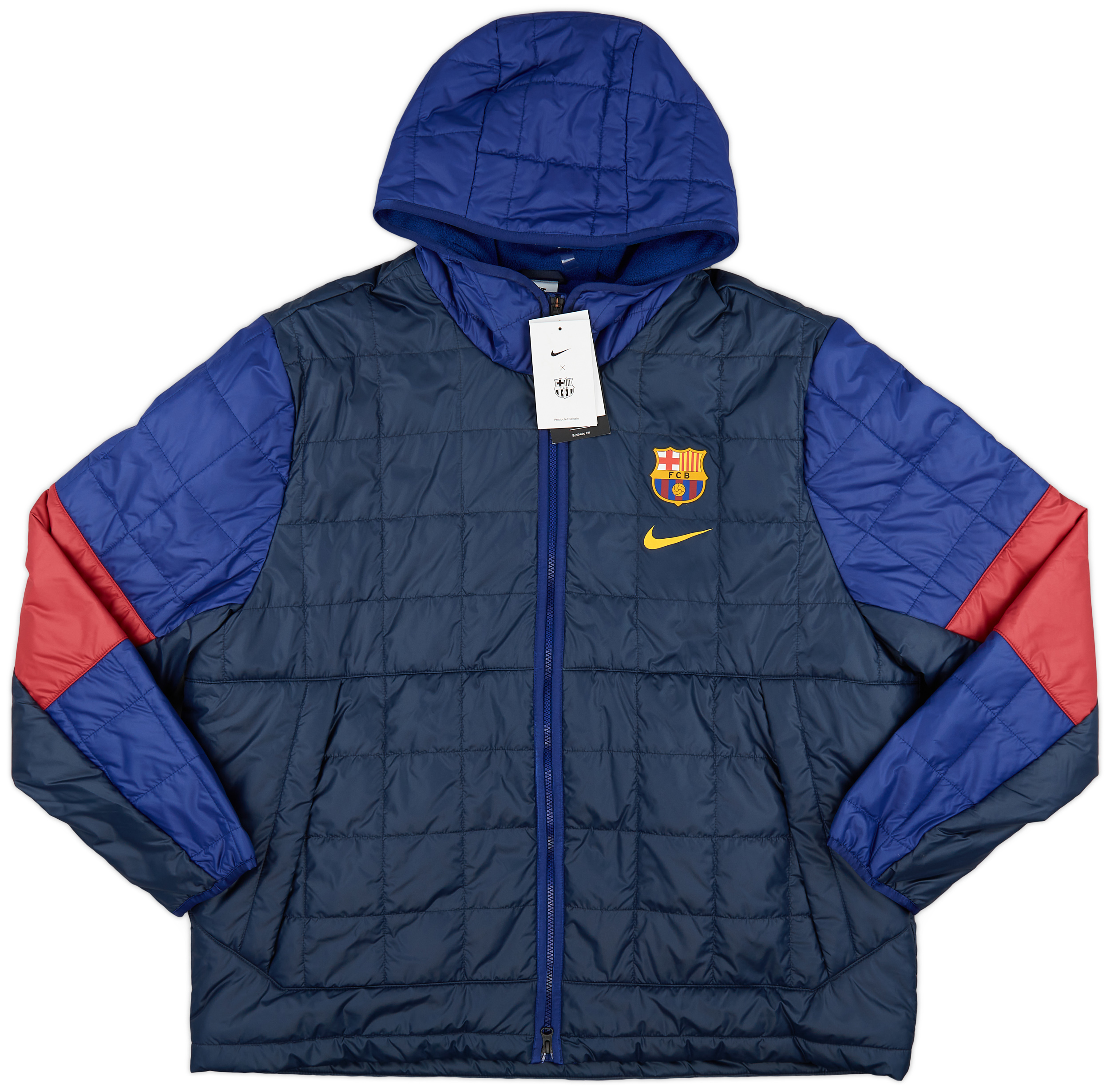 Tech Fleece Blouson Barca 2021 Barcelona Tech Jacket Barcelona