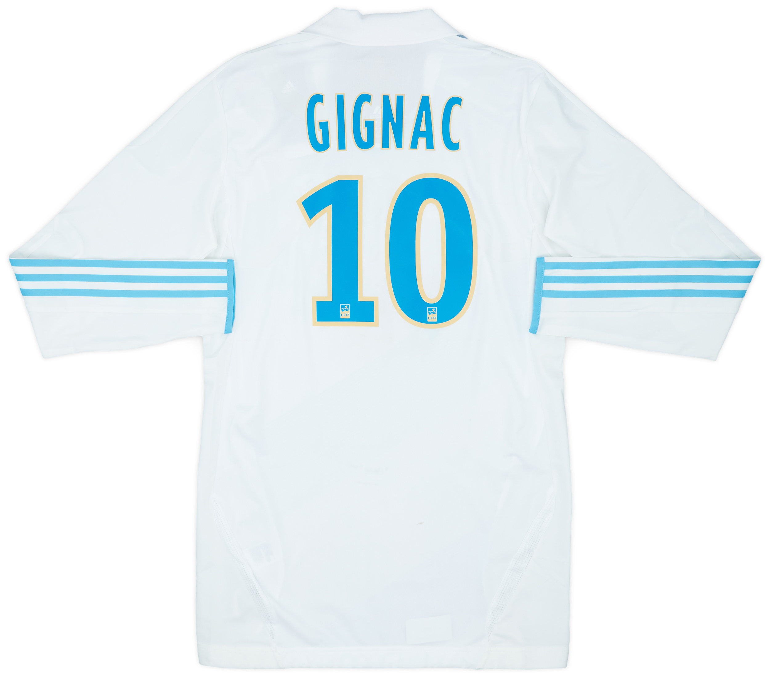 Maillot OM 2011/2012 Techfit Player Issue – Adidas, Taille XL, Domicile