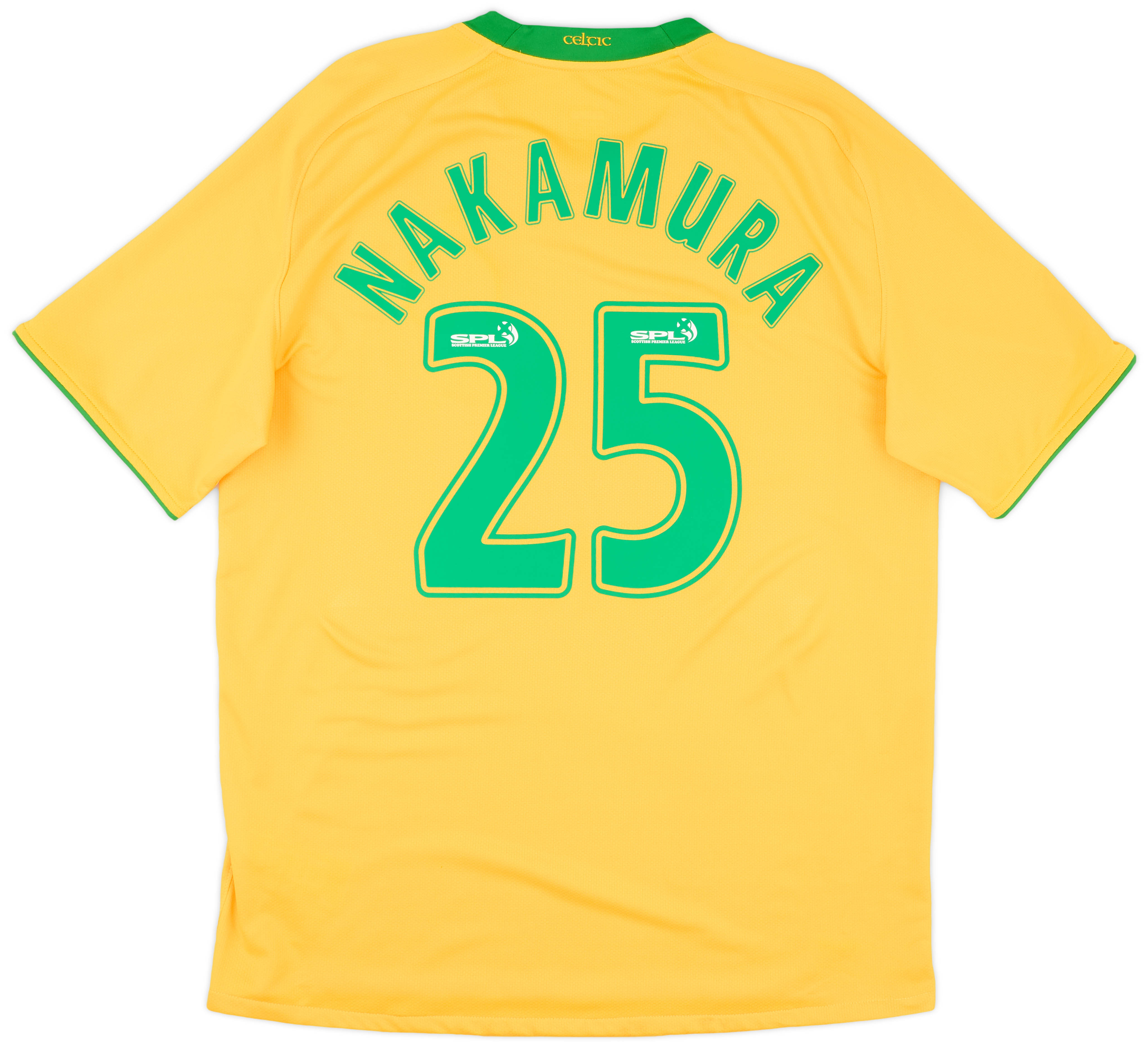 2008-09 Celtic Away Shirt Nakamura #25 - 9/10 - (L)