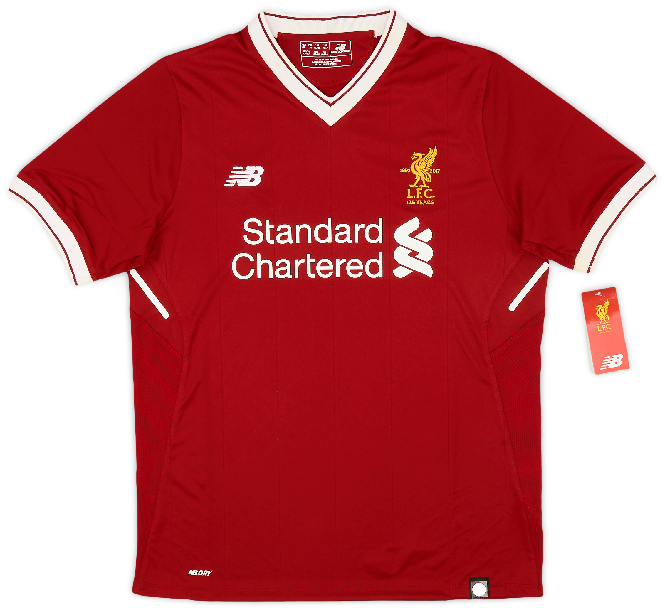 maillot club de football Liverpool FC collector 125 ans 2017