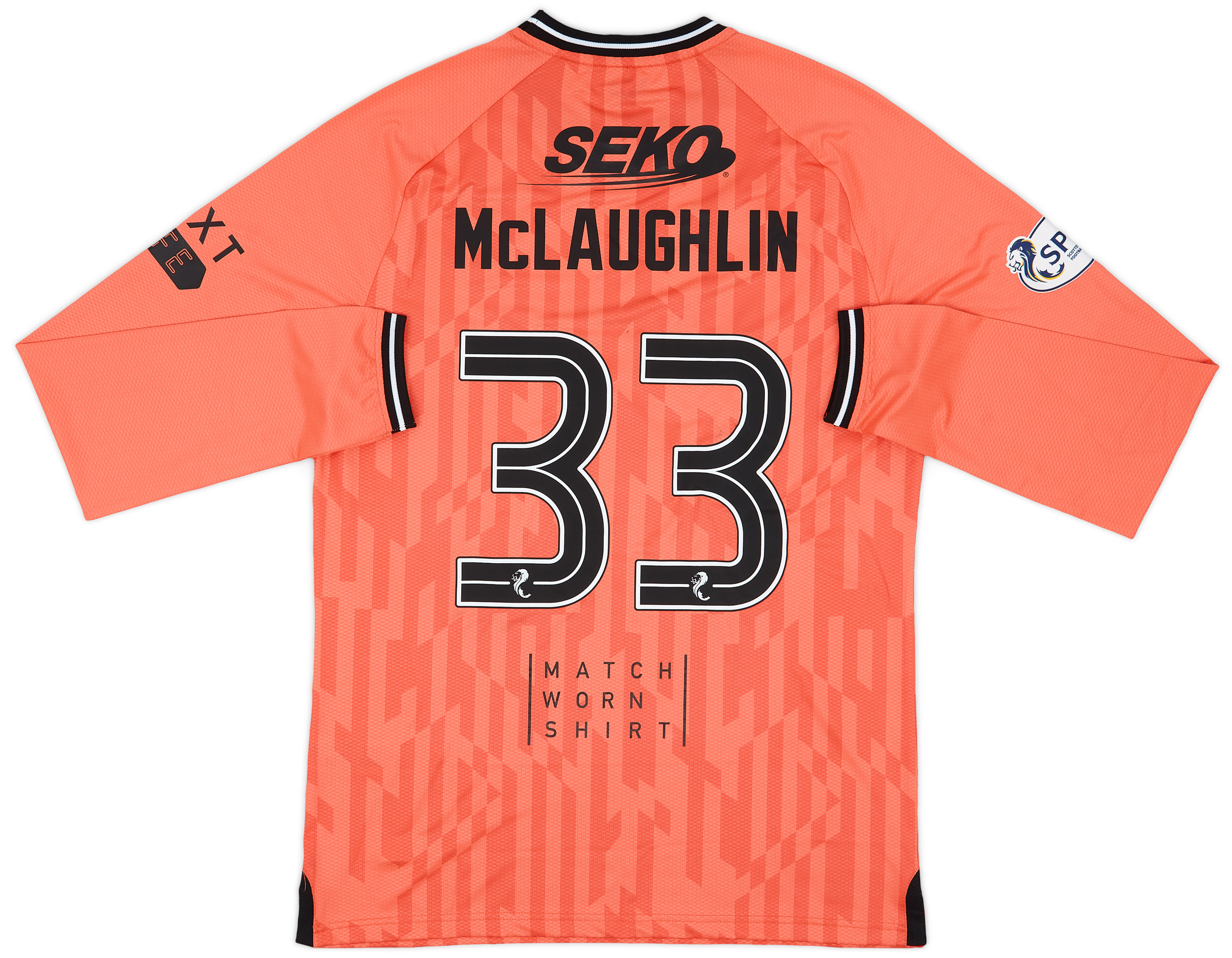 202324 Rangers Match Issue GK Shirt McLaughlin 33