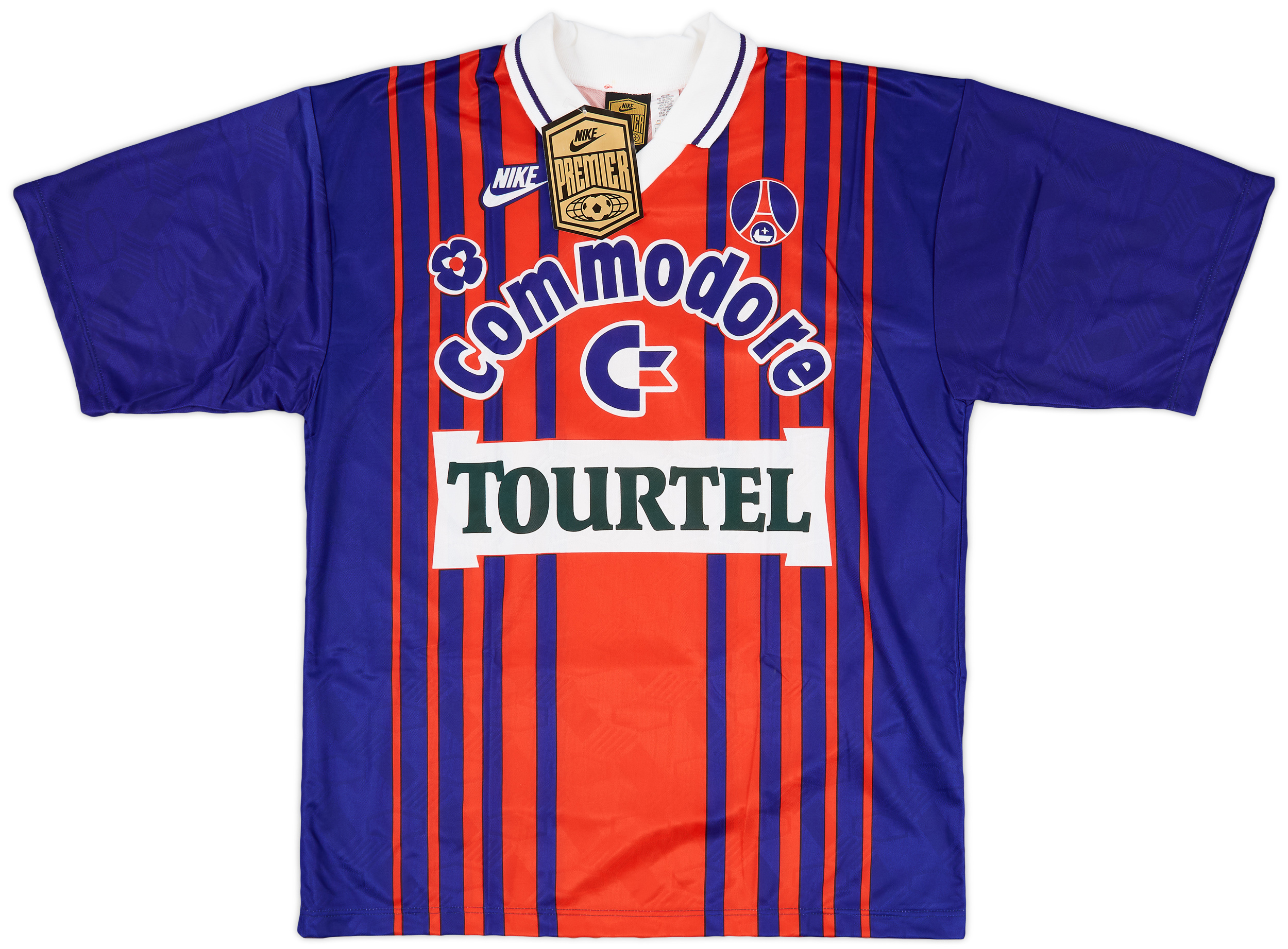 ウェア PSG 1994/1995 (Home) 1995-96 Paris Saint-Germain Home Shirt - 9/10 - (L)