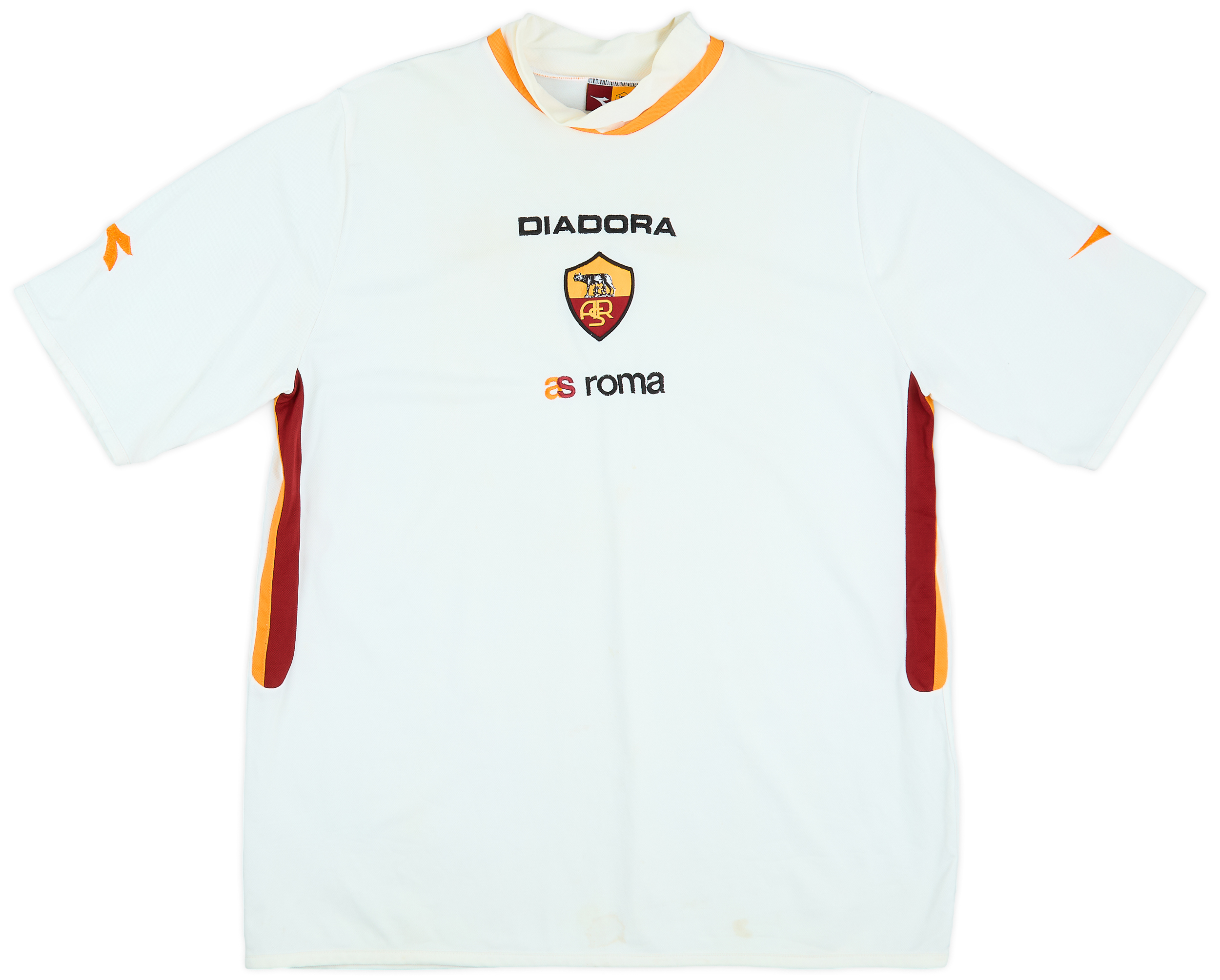 Maillot AS Roma Home 2003/04 – Diadora, Manches Longues, Totti – Occasion