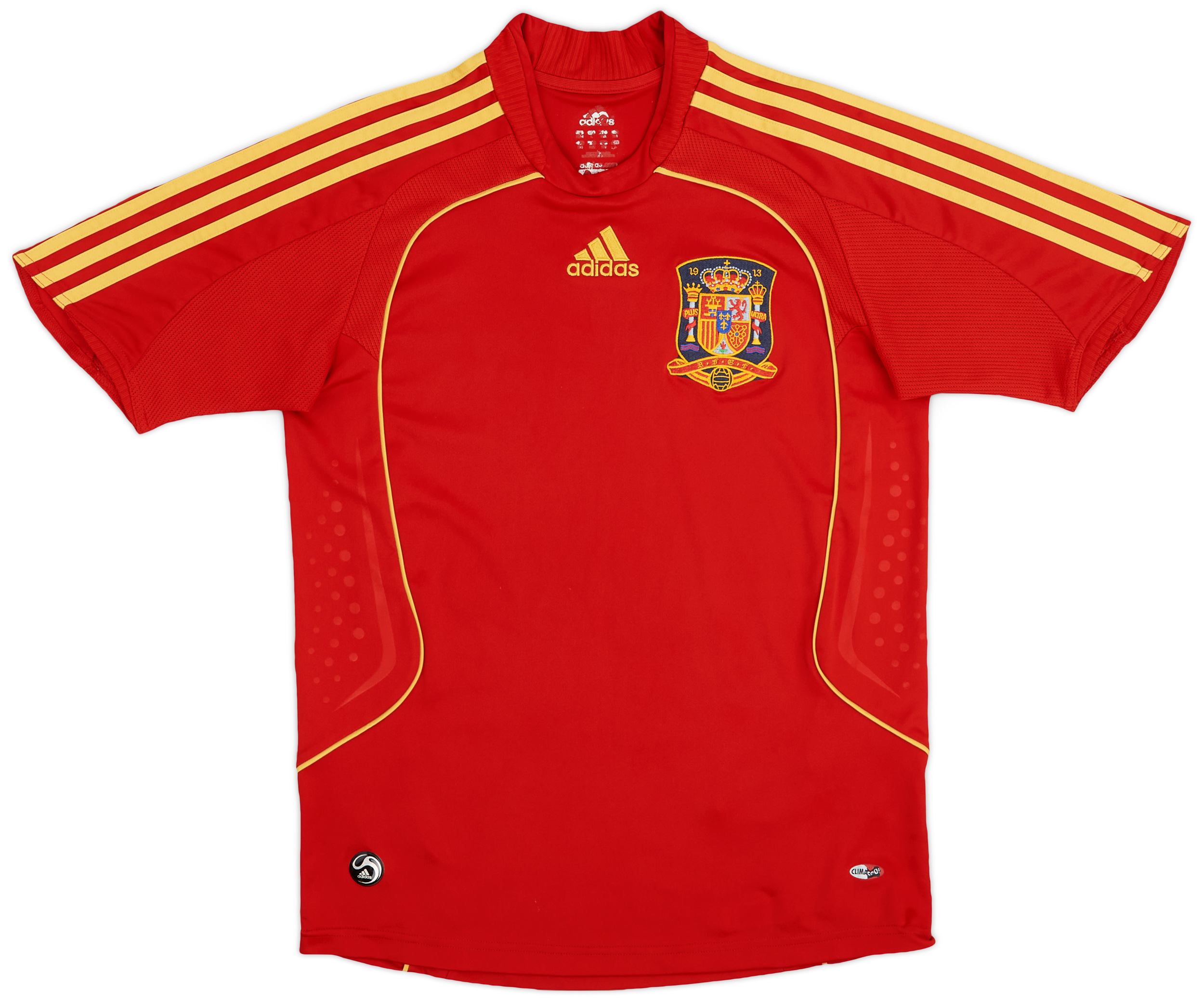 2007-09 Spain Home Shirt - 9/10 - (L.Boys)