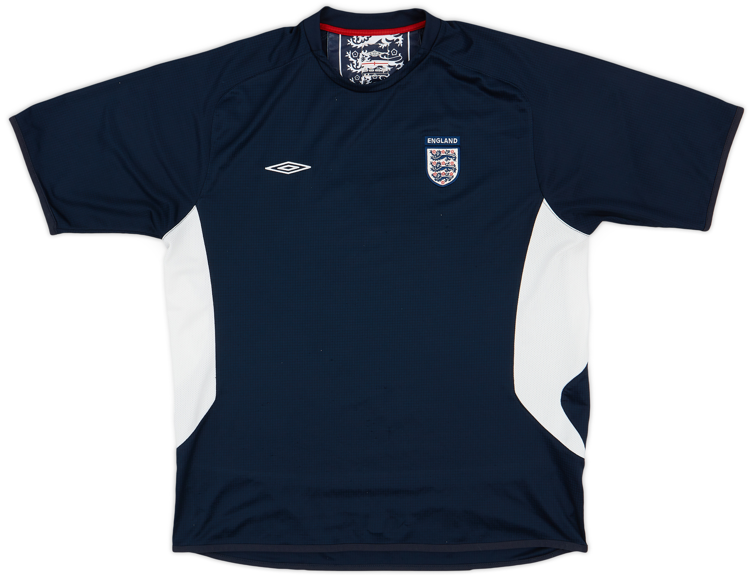 2006-07 England Umbro 1/4 Zip Training Shirt - 9/10 - (L.Boys)