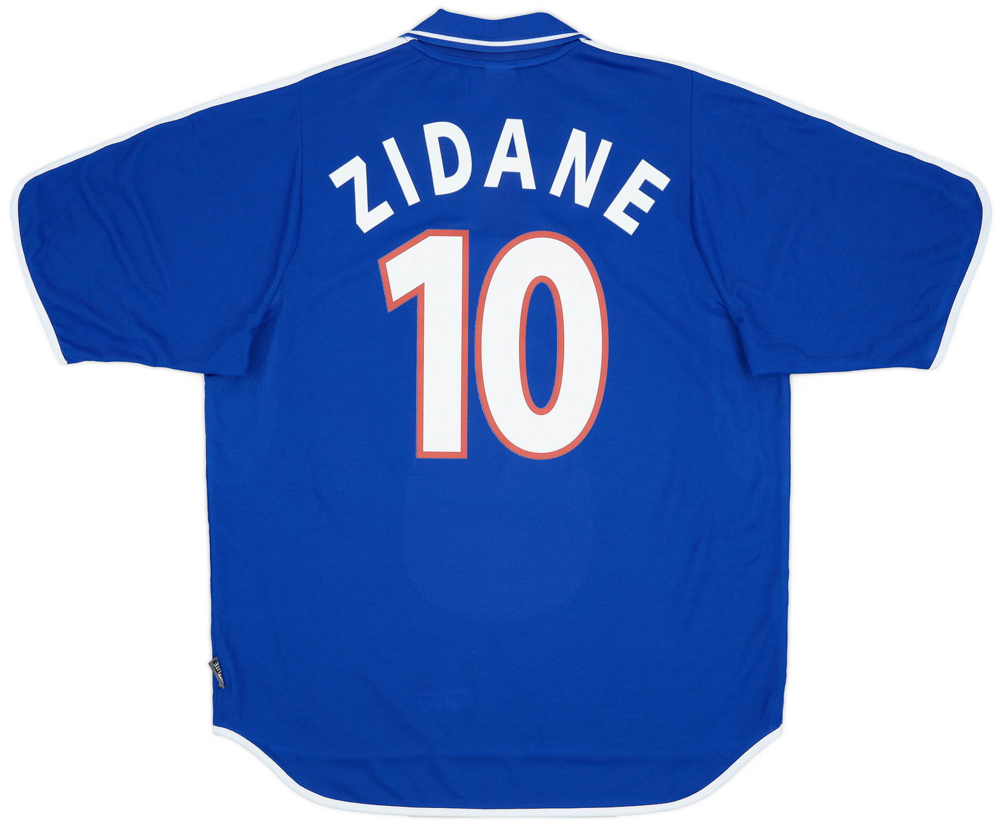 2000-02 France Home Shirt Zidane #10 (XL)
